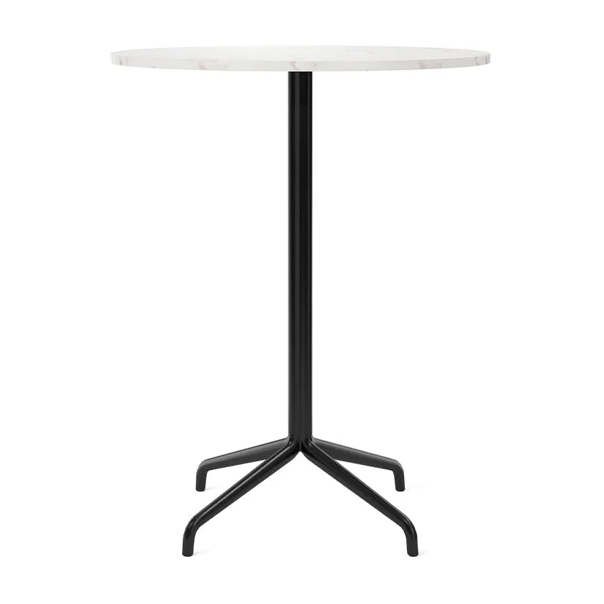 Harbour Column Bar/Counter Round Table with Star Base
