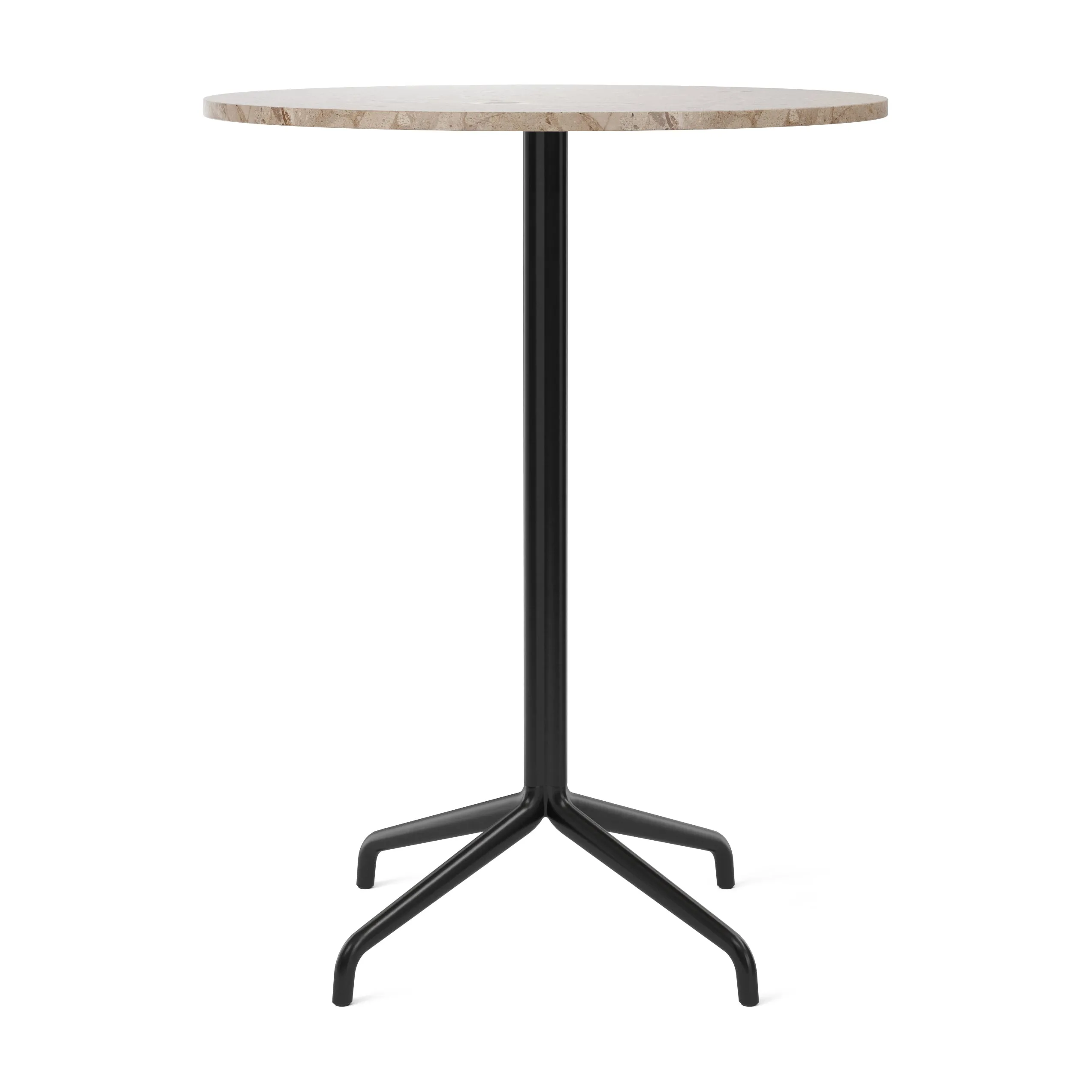 Harbour Column Bar/Counter Round Table with Star Base