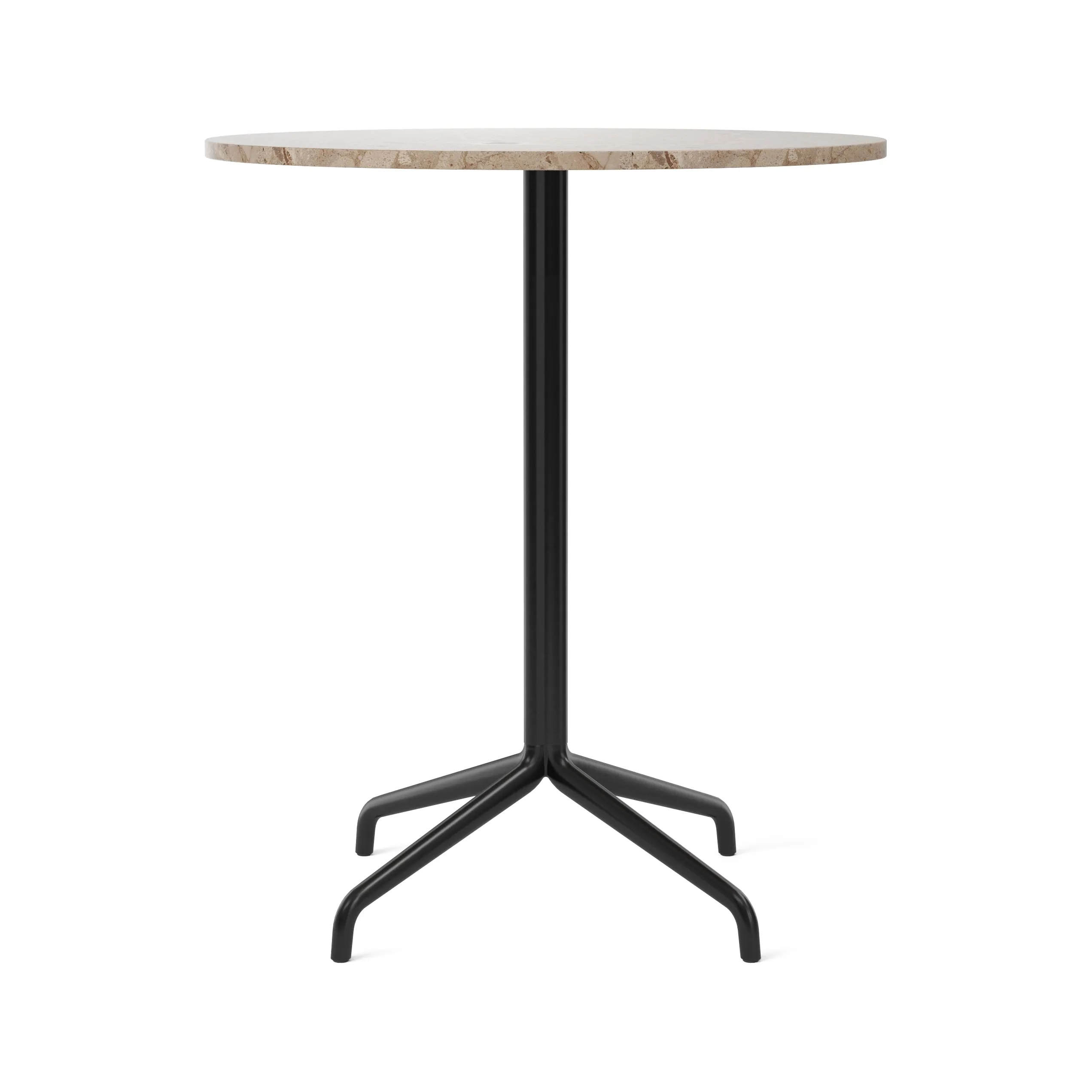 Harbour Column Bar/Counter Round Table with Star Base