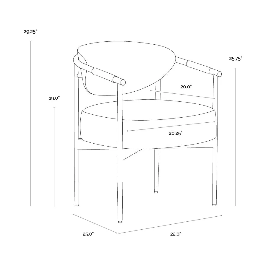 Heloise Dining Armchair