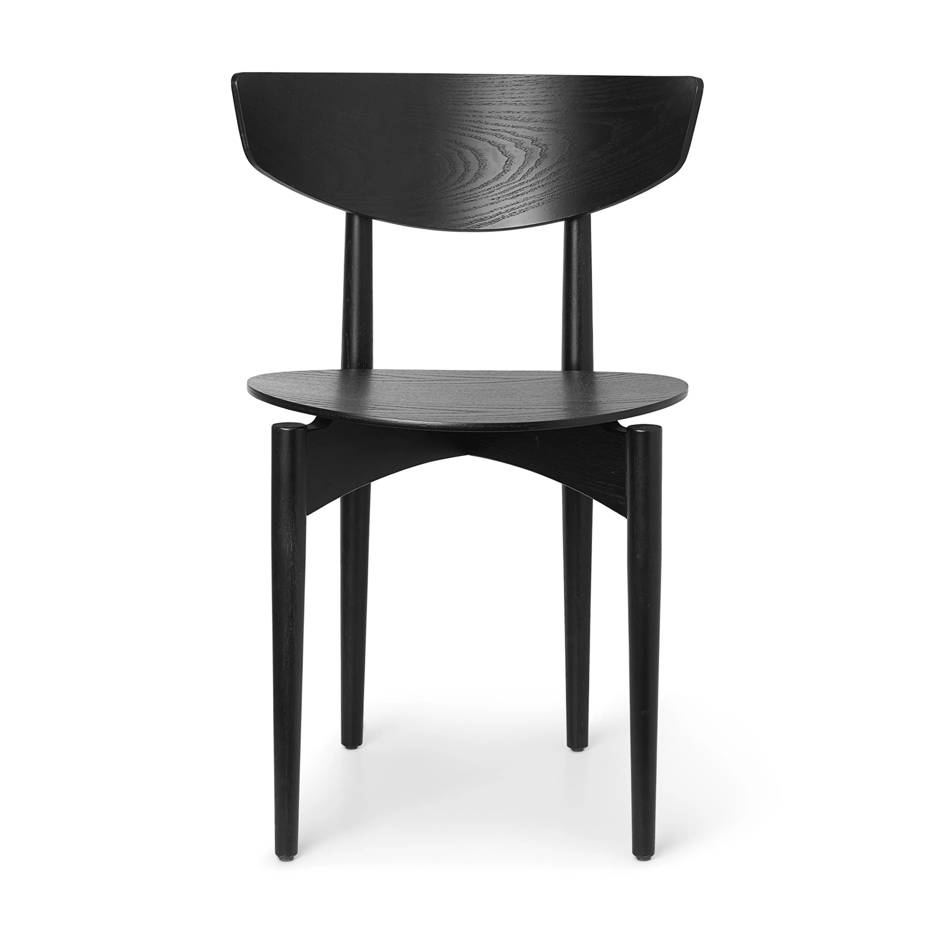 Herman Dining Chair with Wood Base