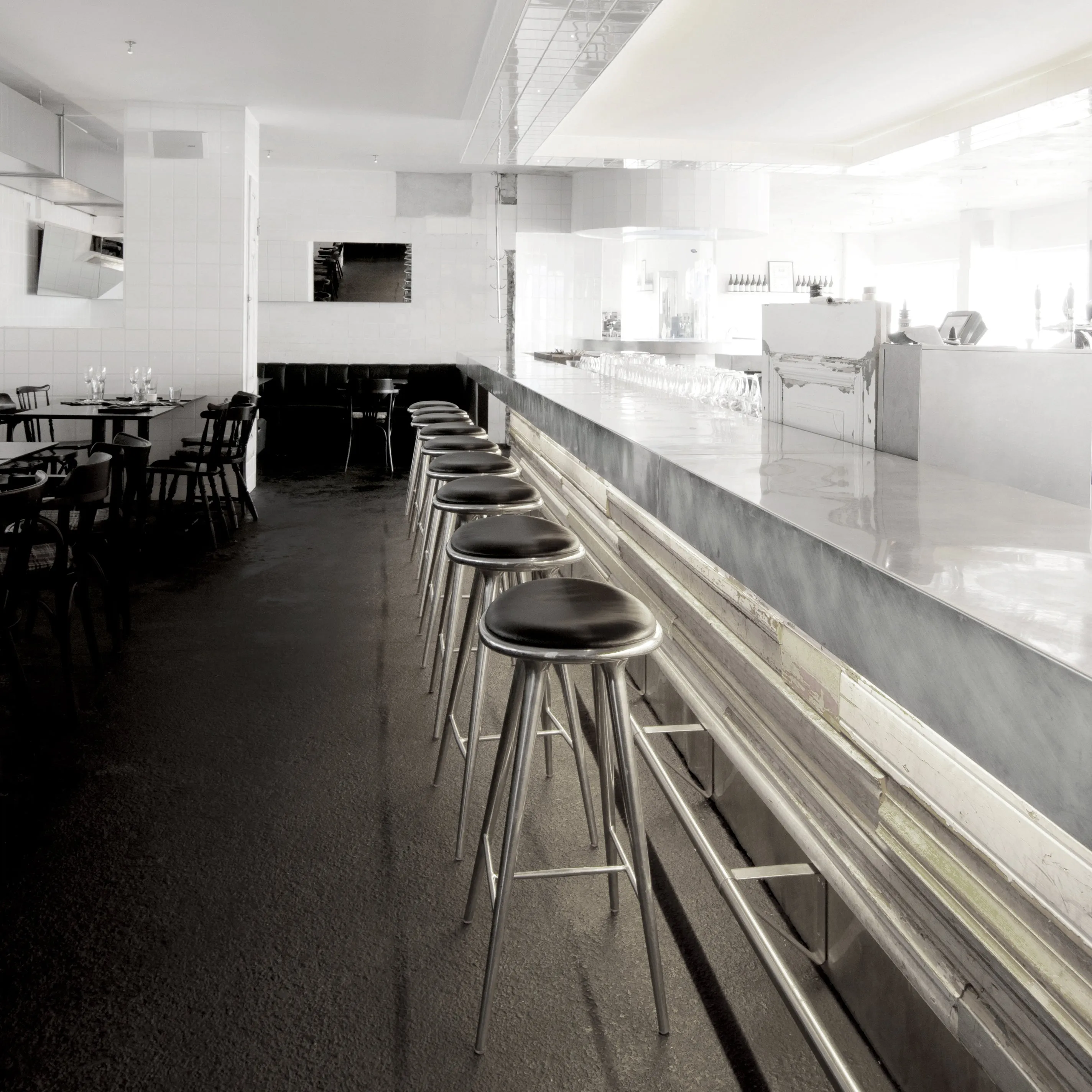 High Aluminum Stool