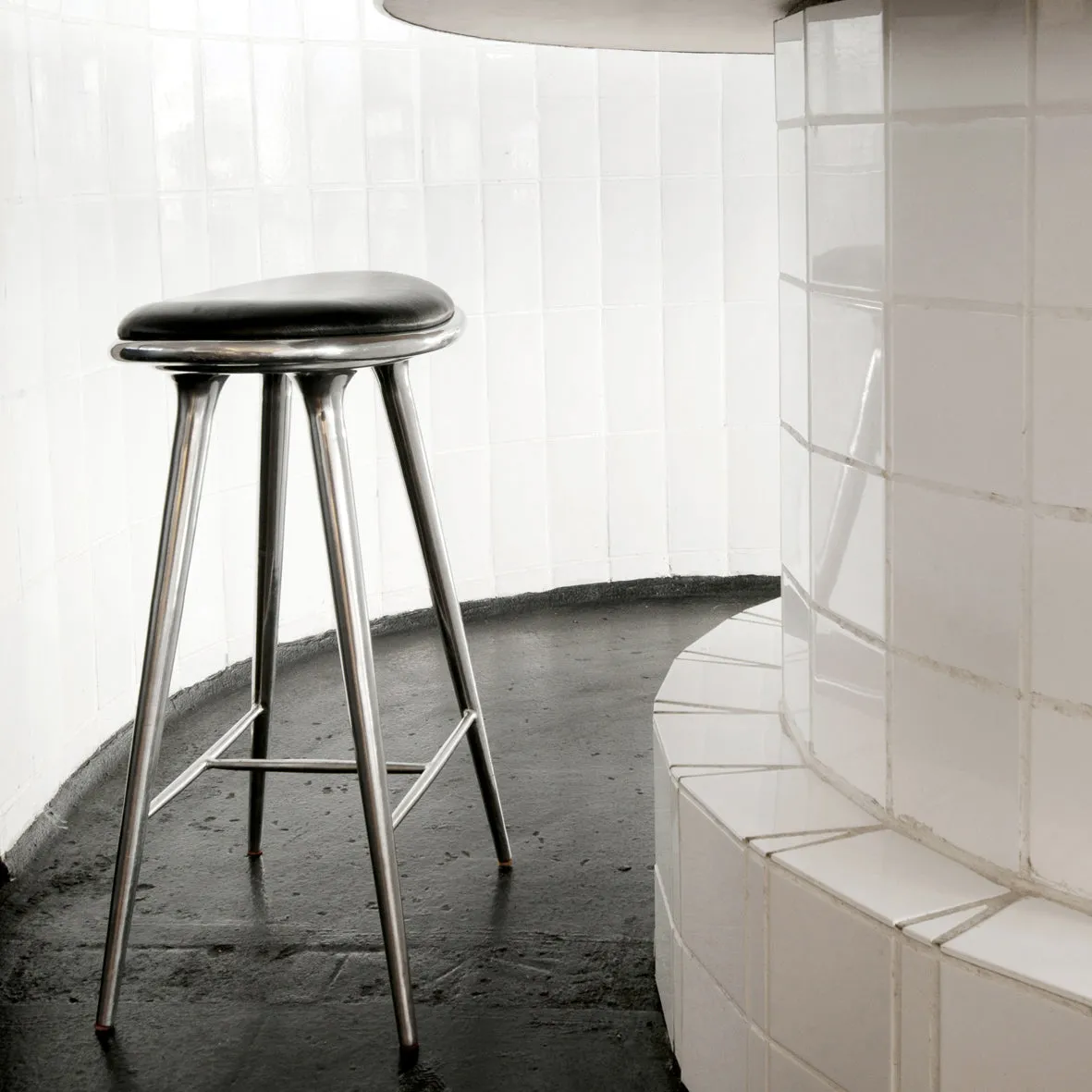 High Aluminum Stool