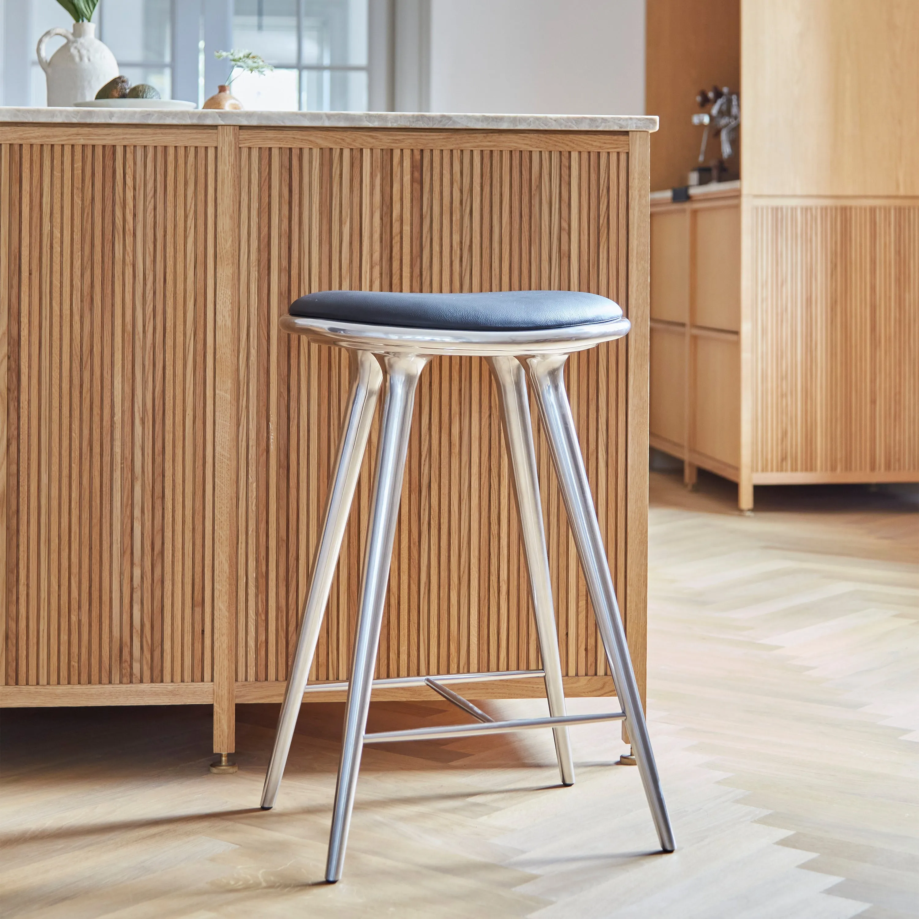 High Aluminum Stool