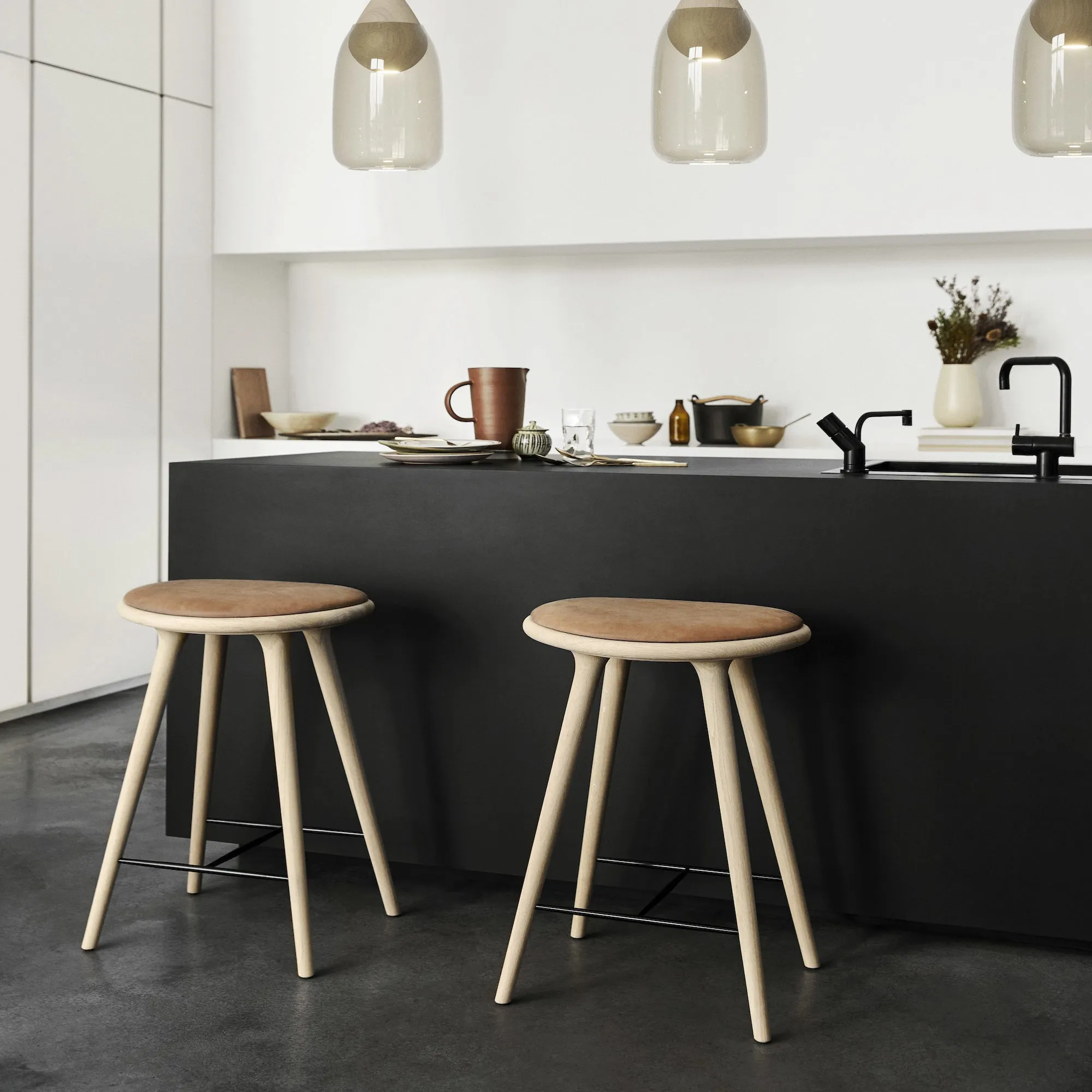 High Wood Stool