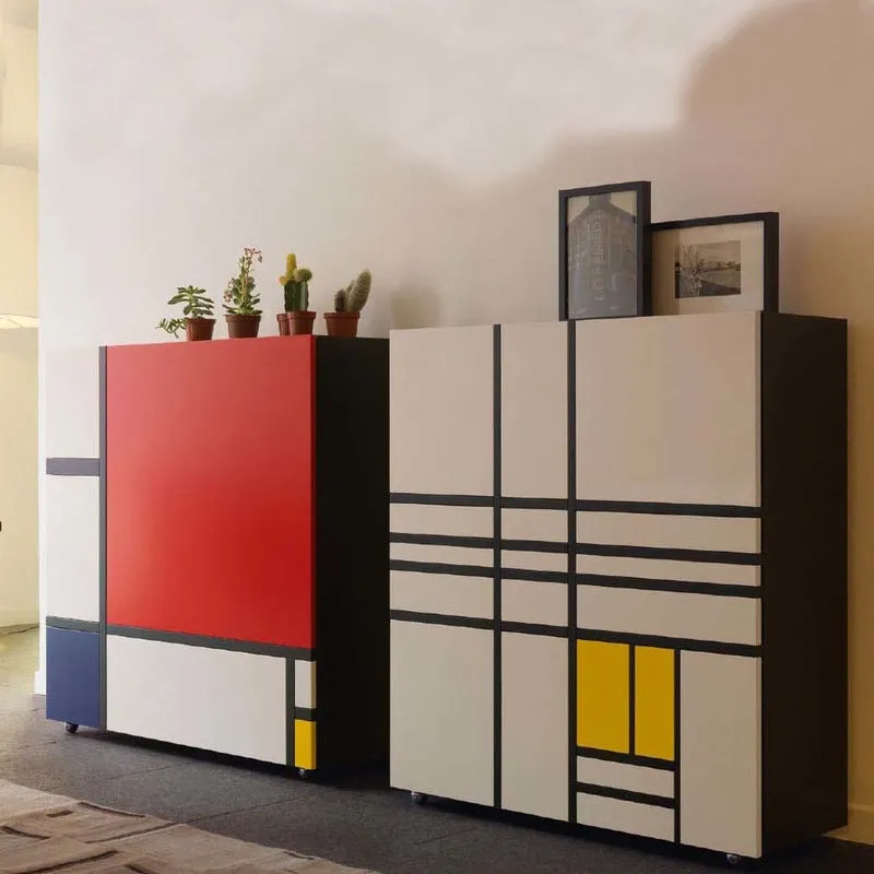Homage to Mondrian Cabinet 1