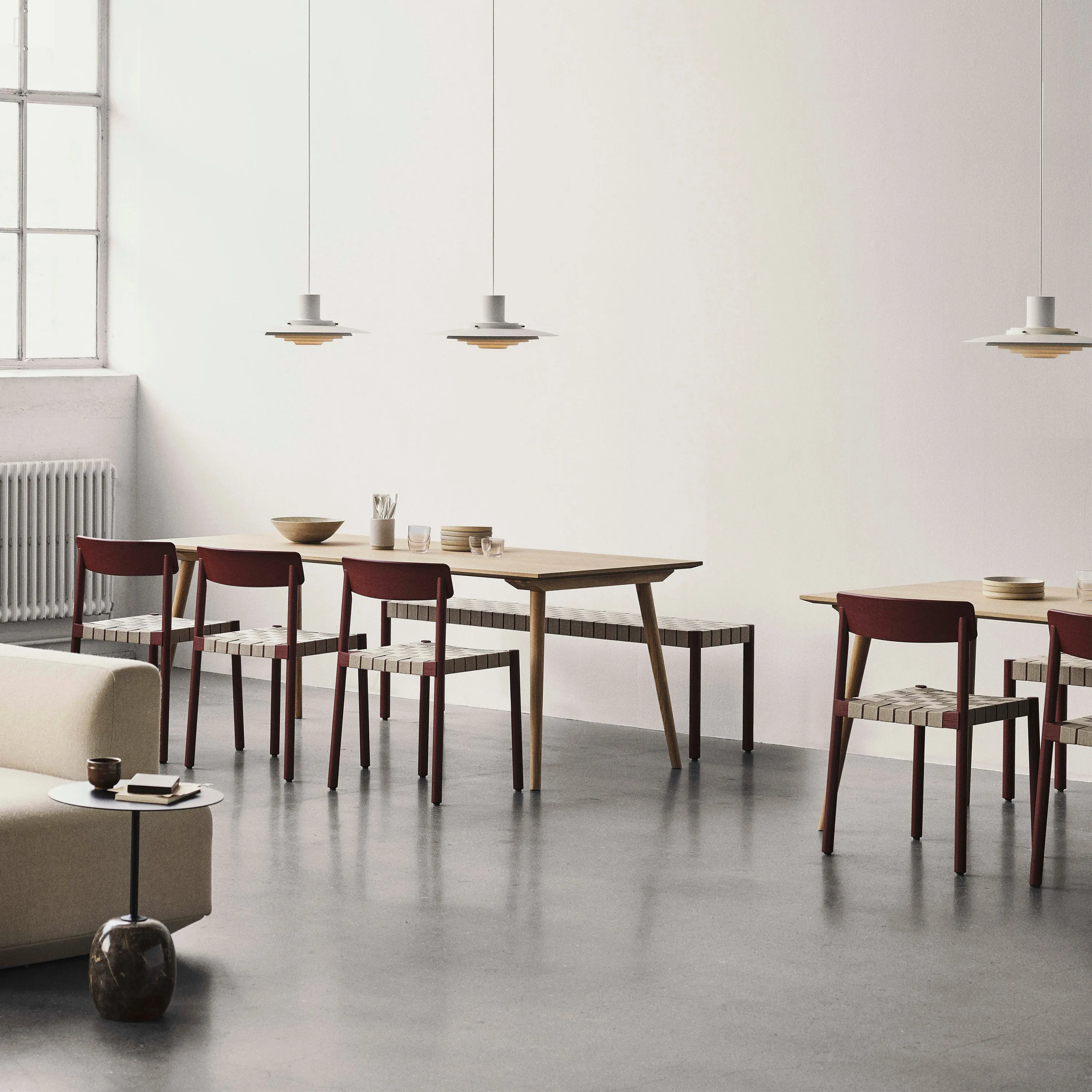 In Between Rectangle Dining Table