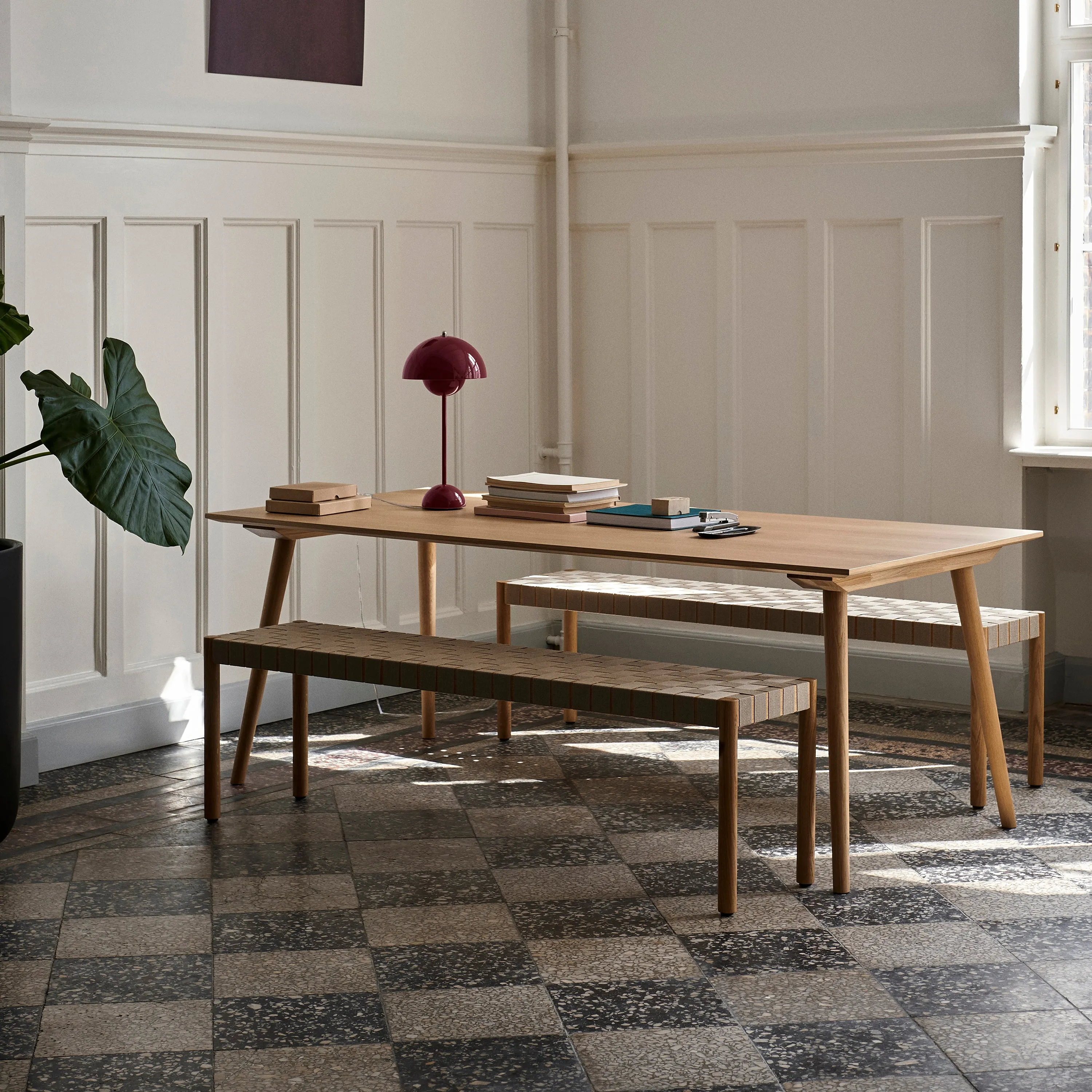 In Between Rectangle Dining Table