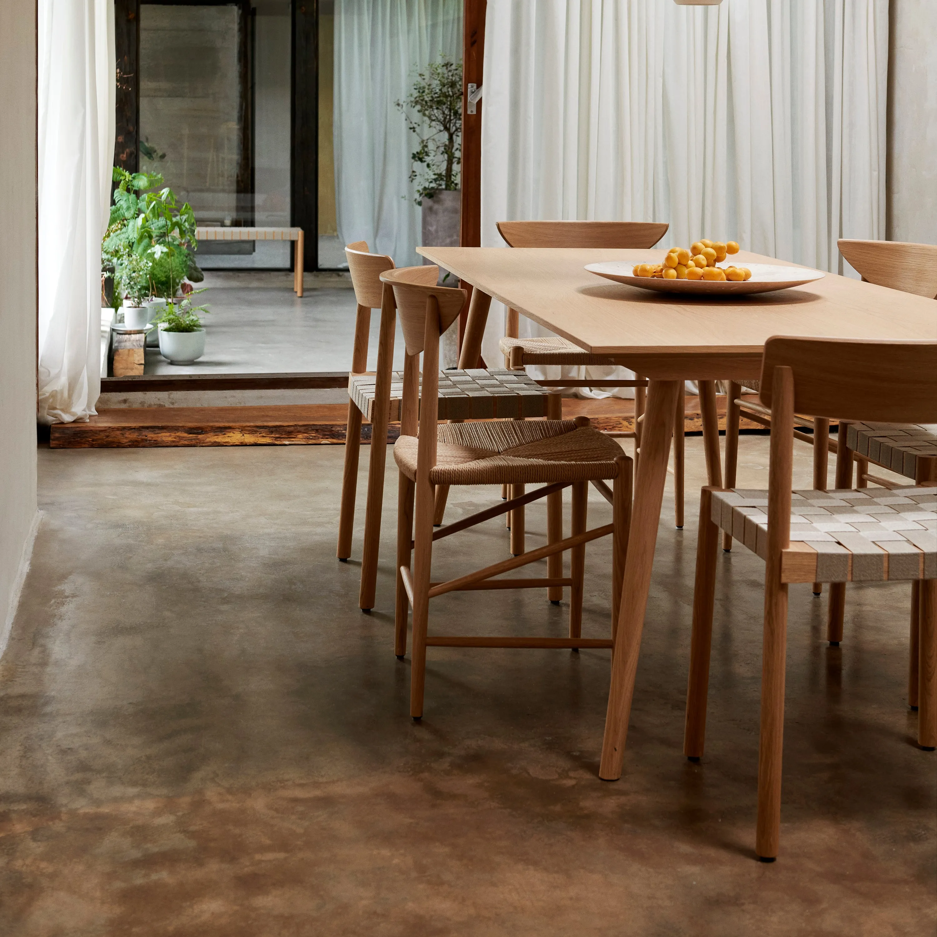 In Between Rectangle Dining Table