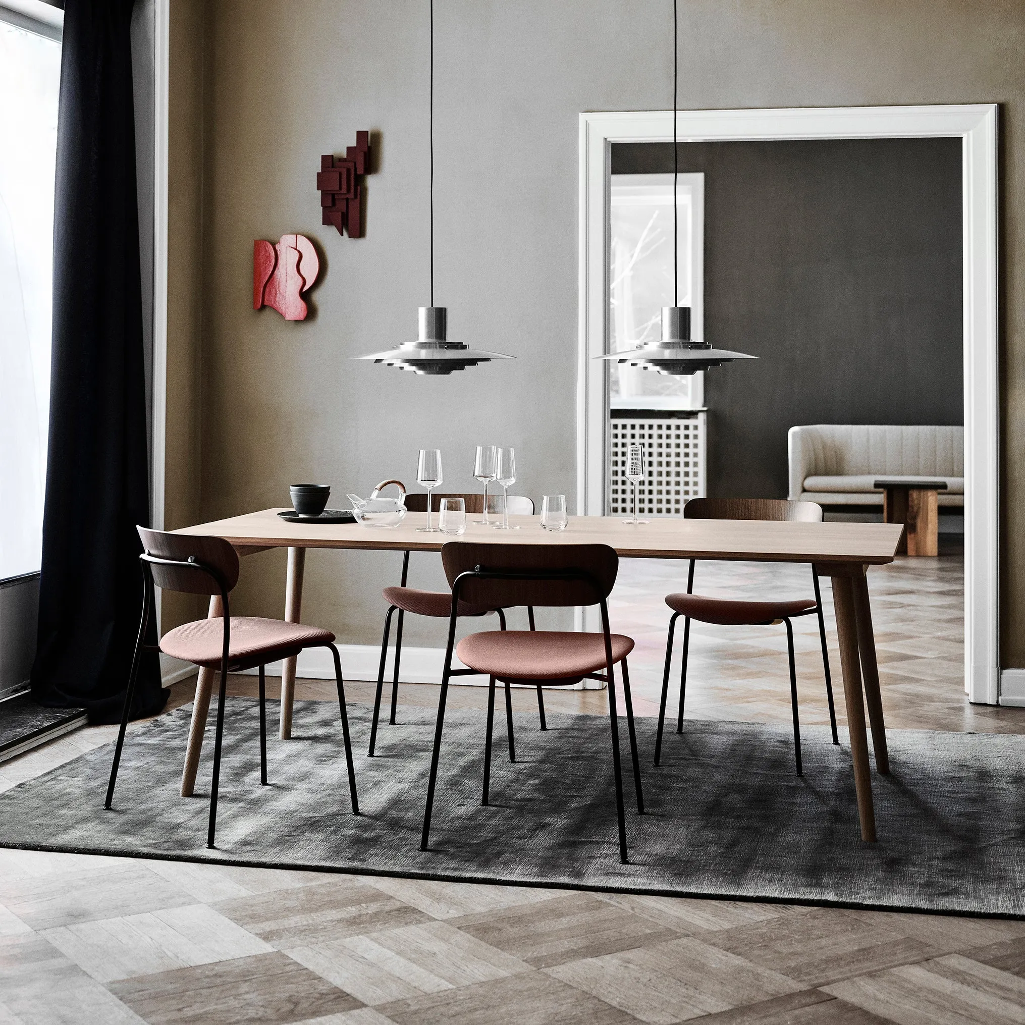 In Between Rectangle Dining Table