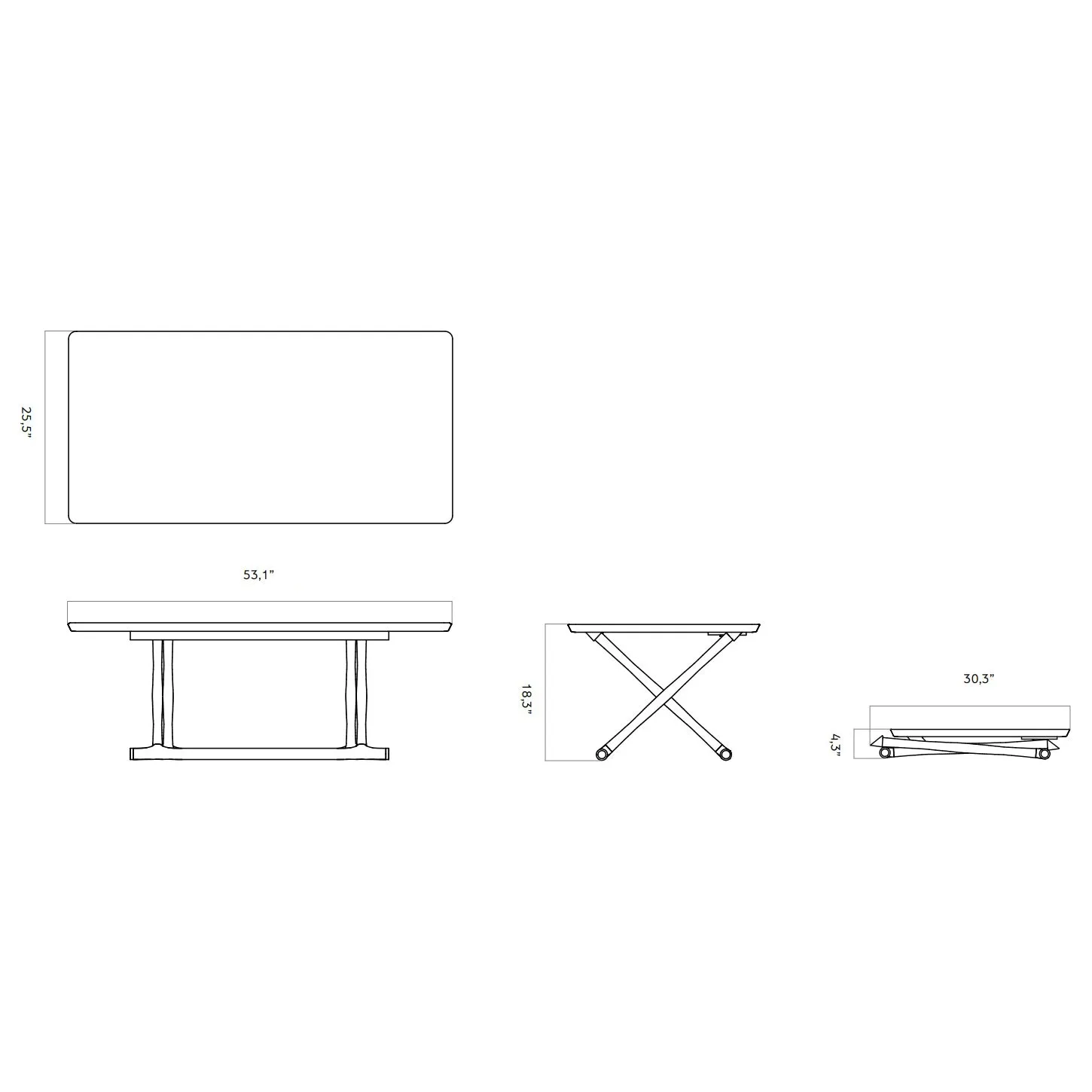 Jger Lounge Table
