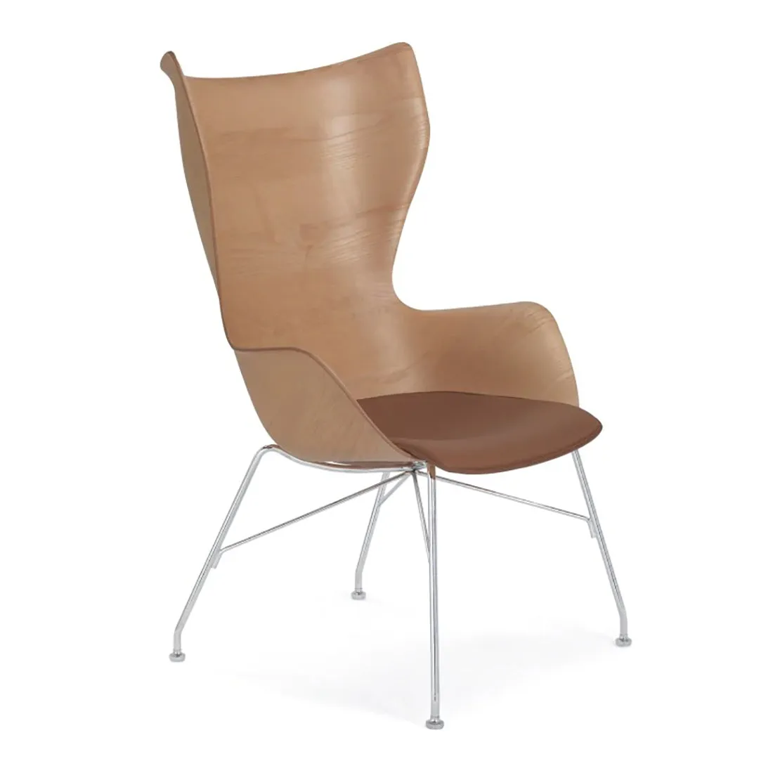 K/Wood Upholstered Chair