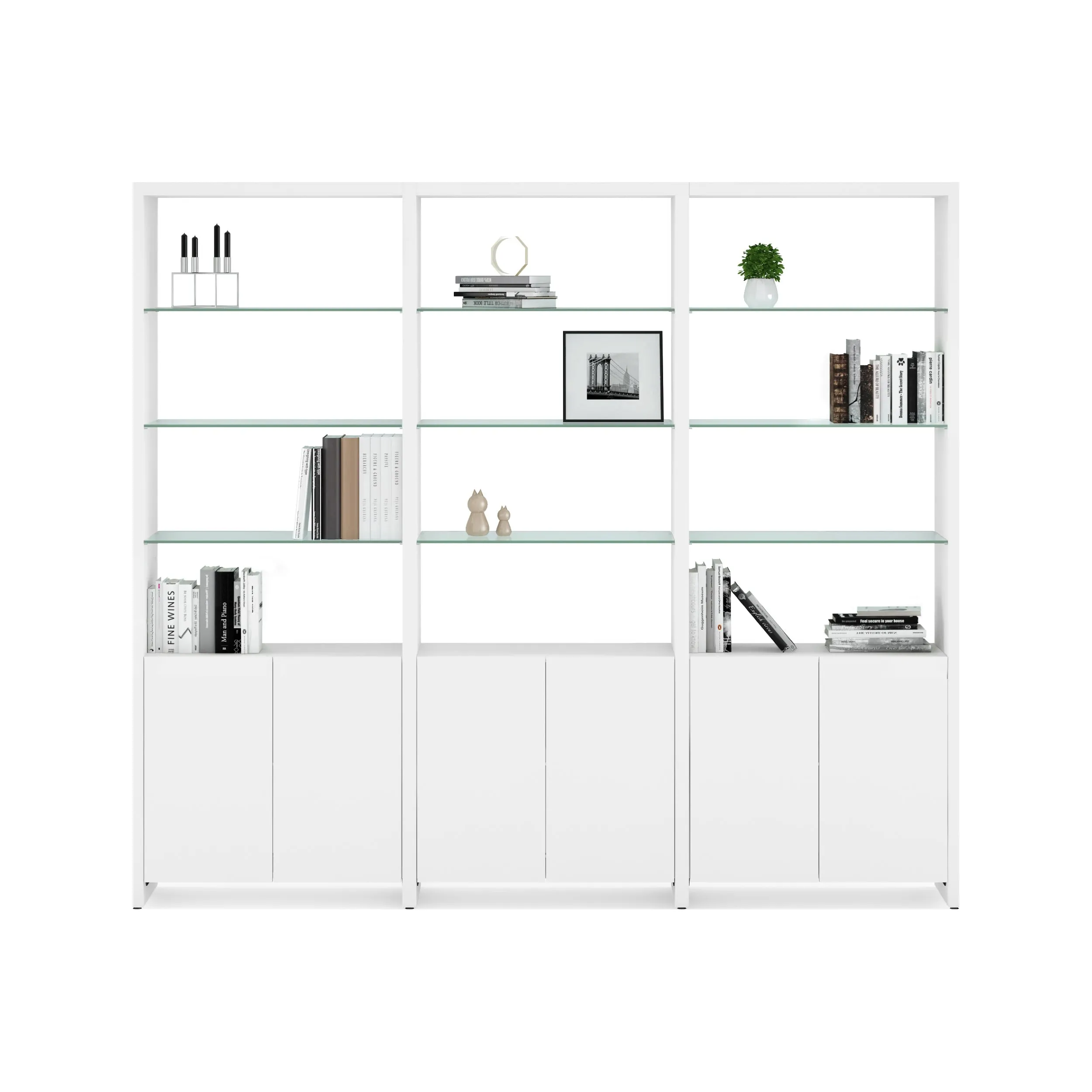 Linea Offset 3 Shelf System