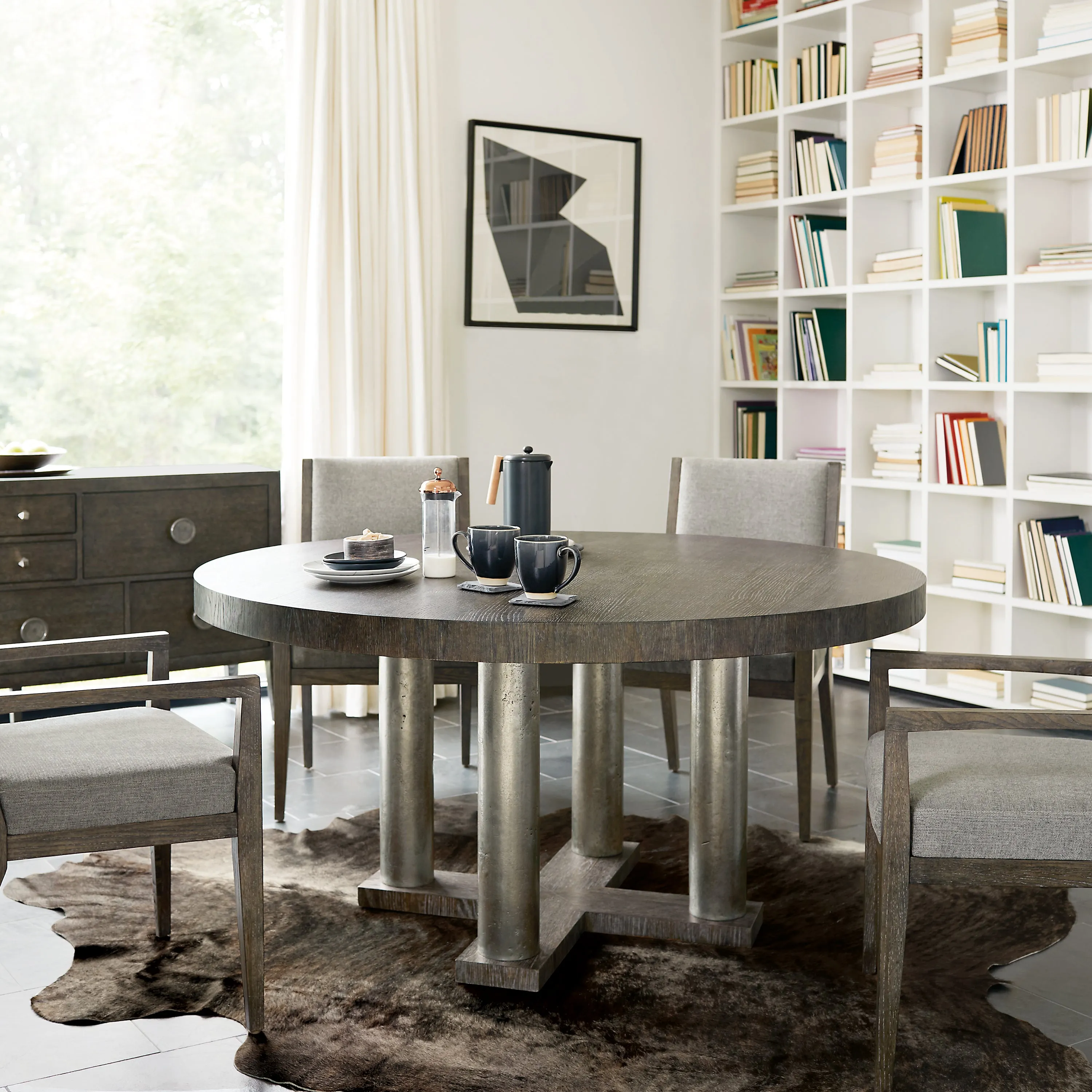 Linea Round Dining Table