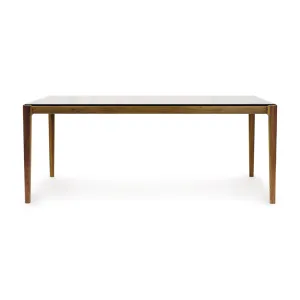 Lisse Glass Top Dining Table