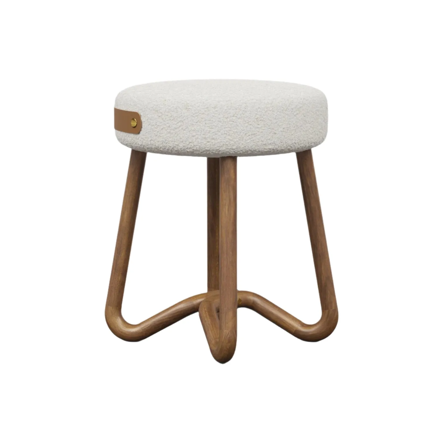 Loop Upholstered Stool