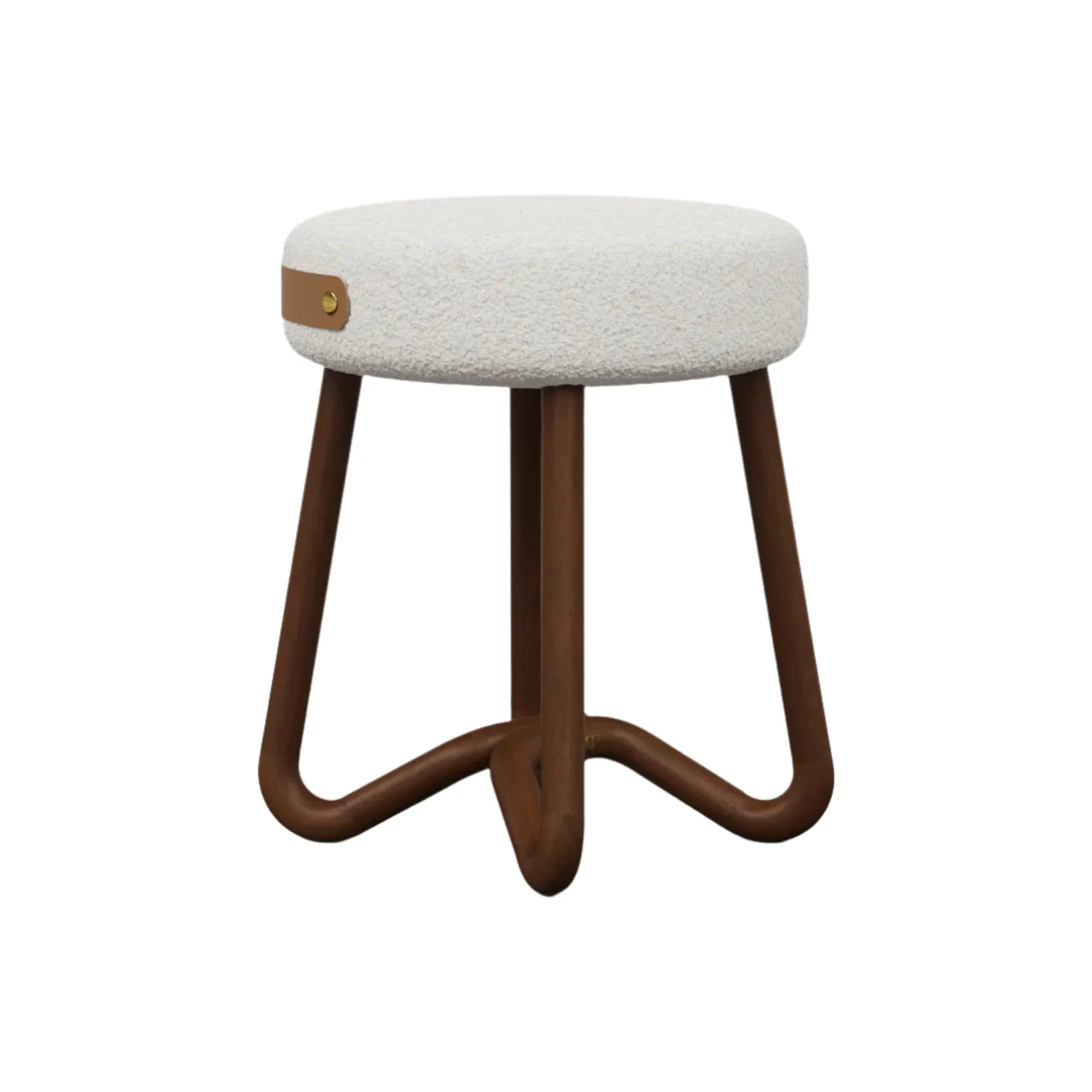 Loop Upholstered Stool