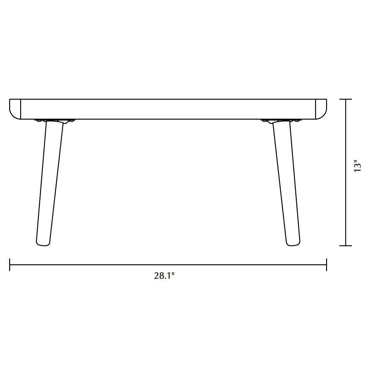 Lounge Around Shuffle Coffee Table
