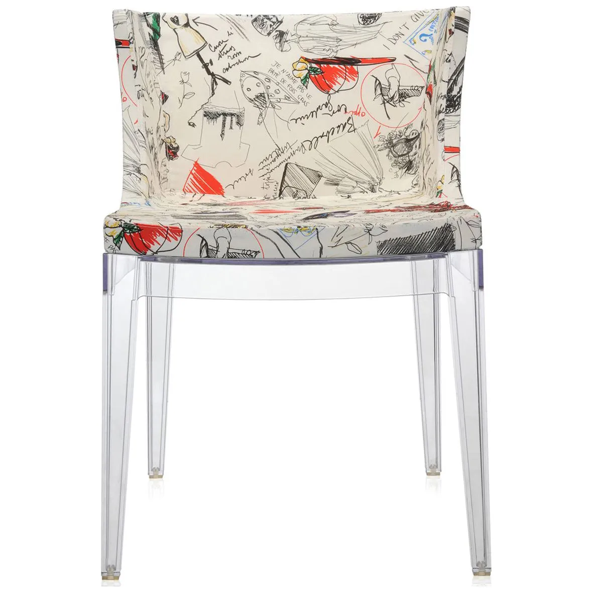 Mademoiselle Chair in Moschino Fabrics