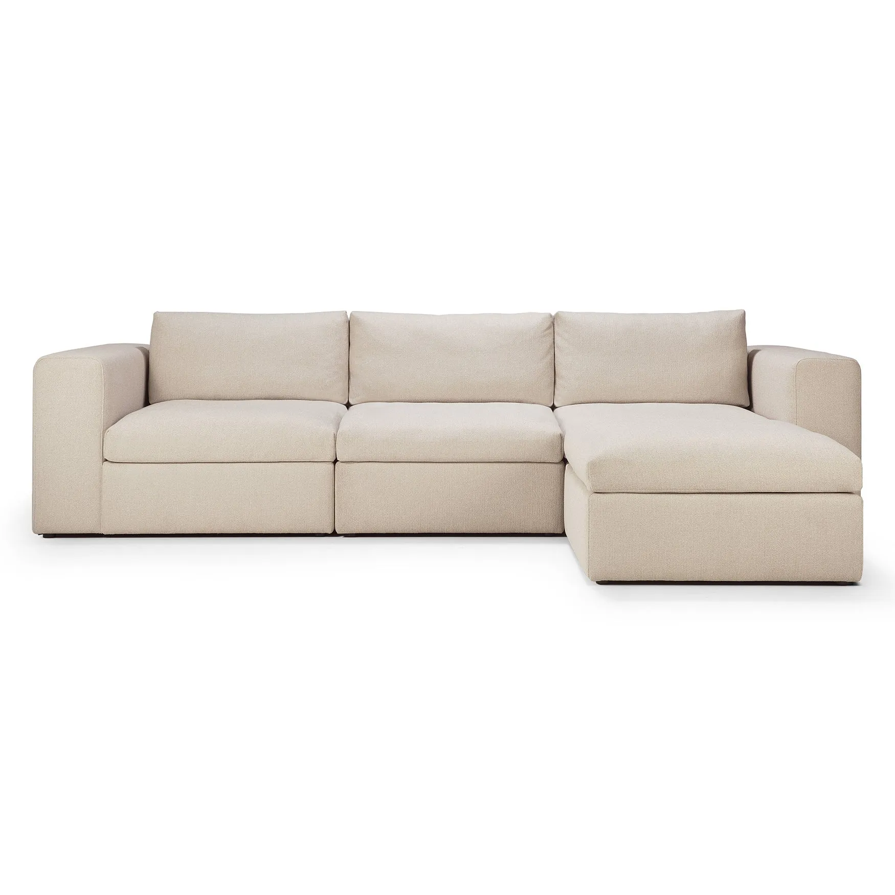 Mellow 3 Seater Chaise Sofa