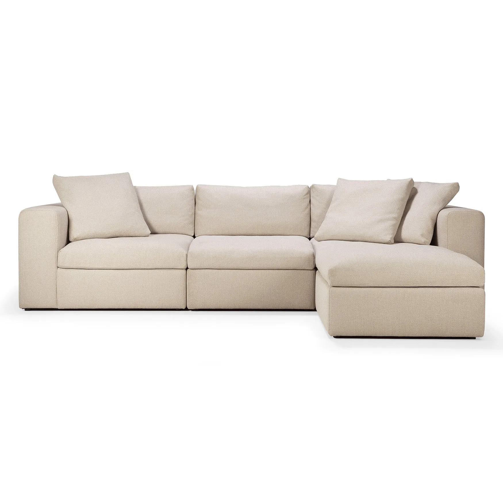 Mellow 3 Seater Chaise Sofa