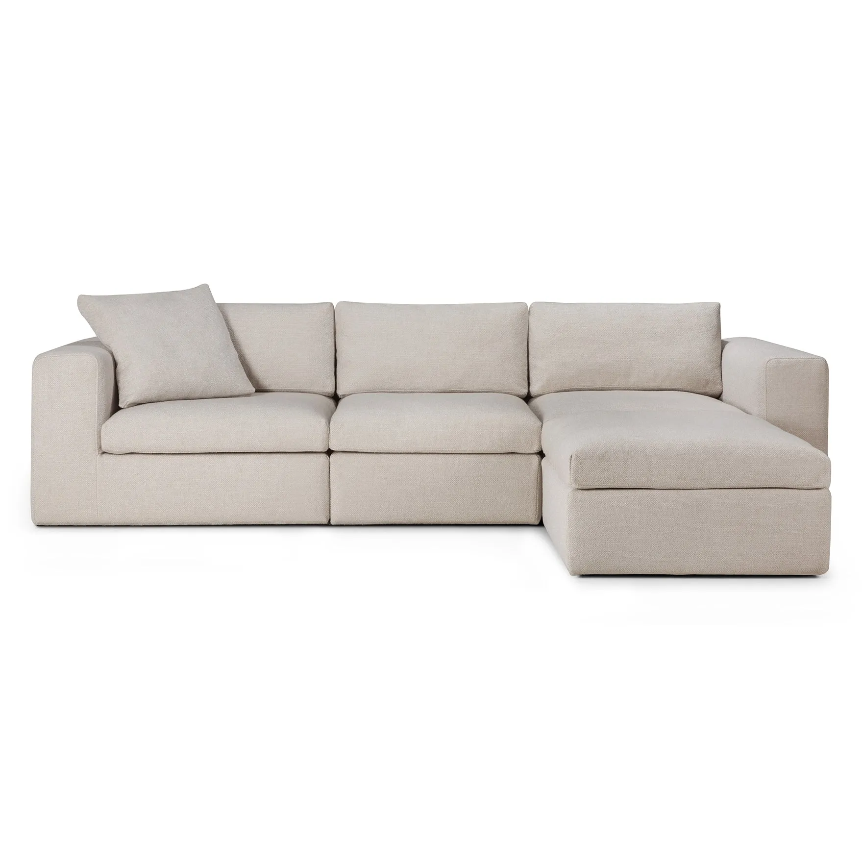 Mellow 3 Seater Chaise Sofa