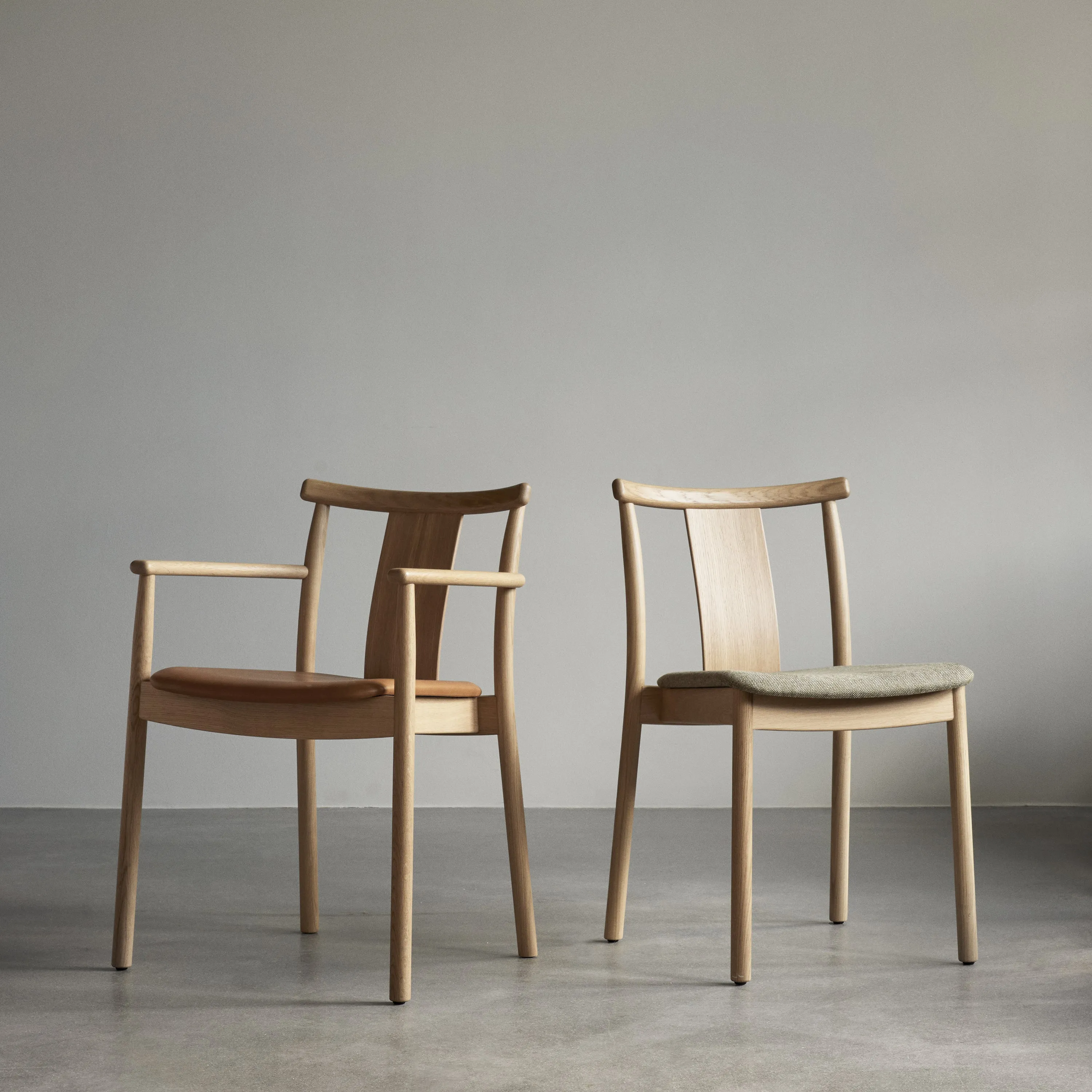 Merkur Upholstered Dining Armchair