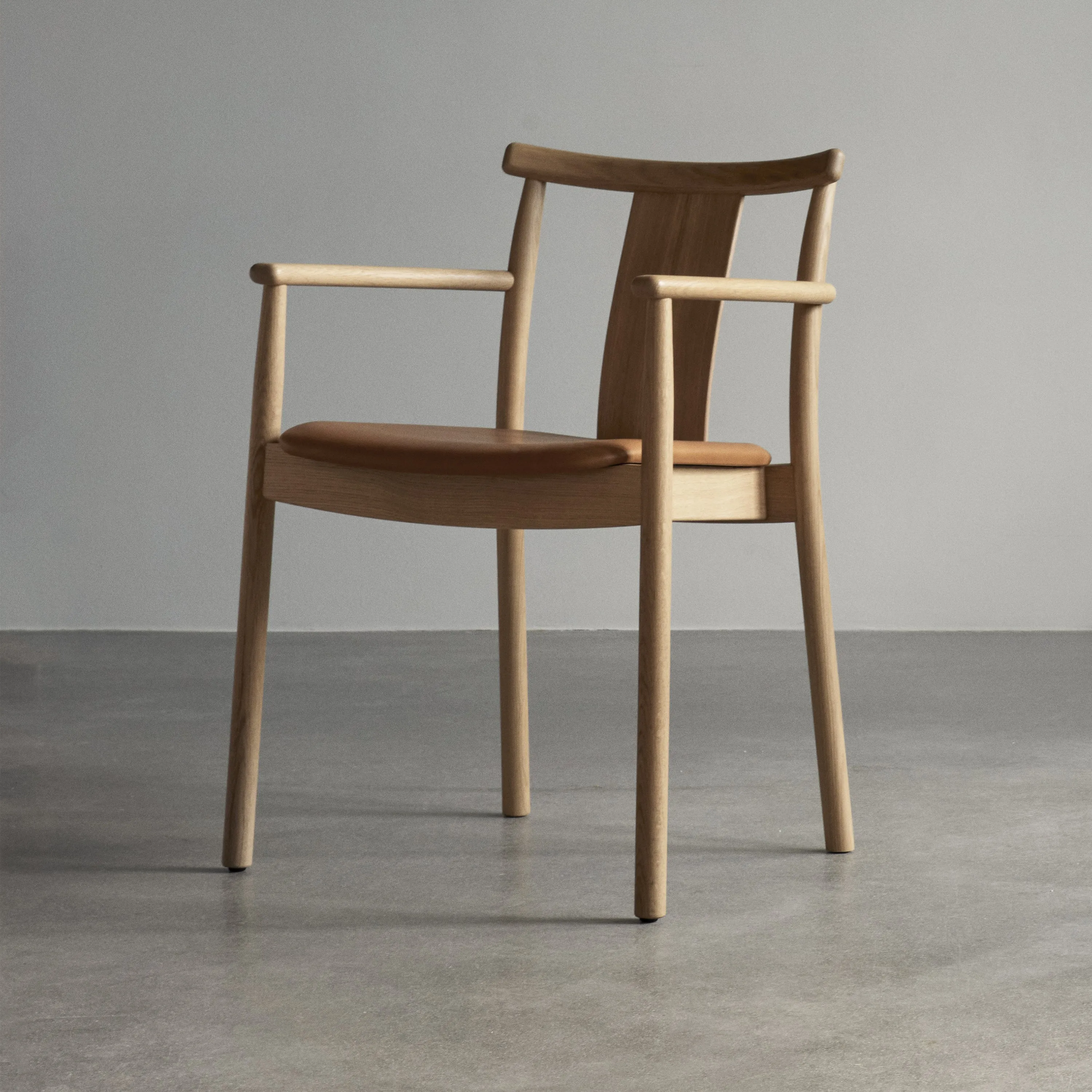 Merkur Upholstered Dining Armchair