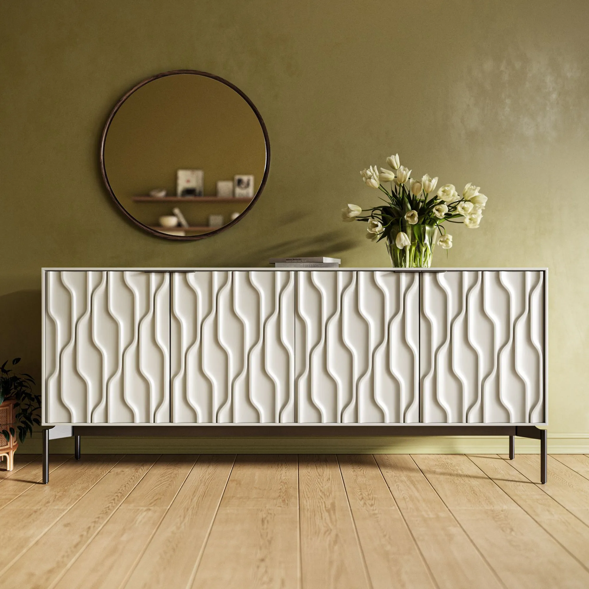 Mesa 4-Door Credenza