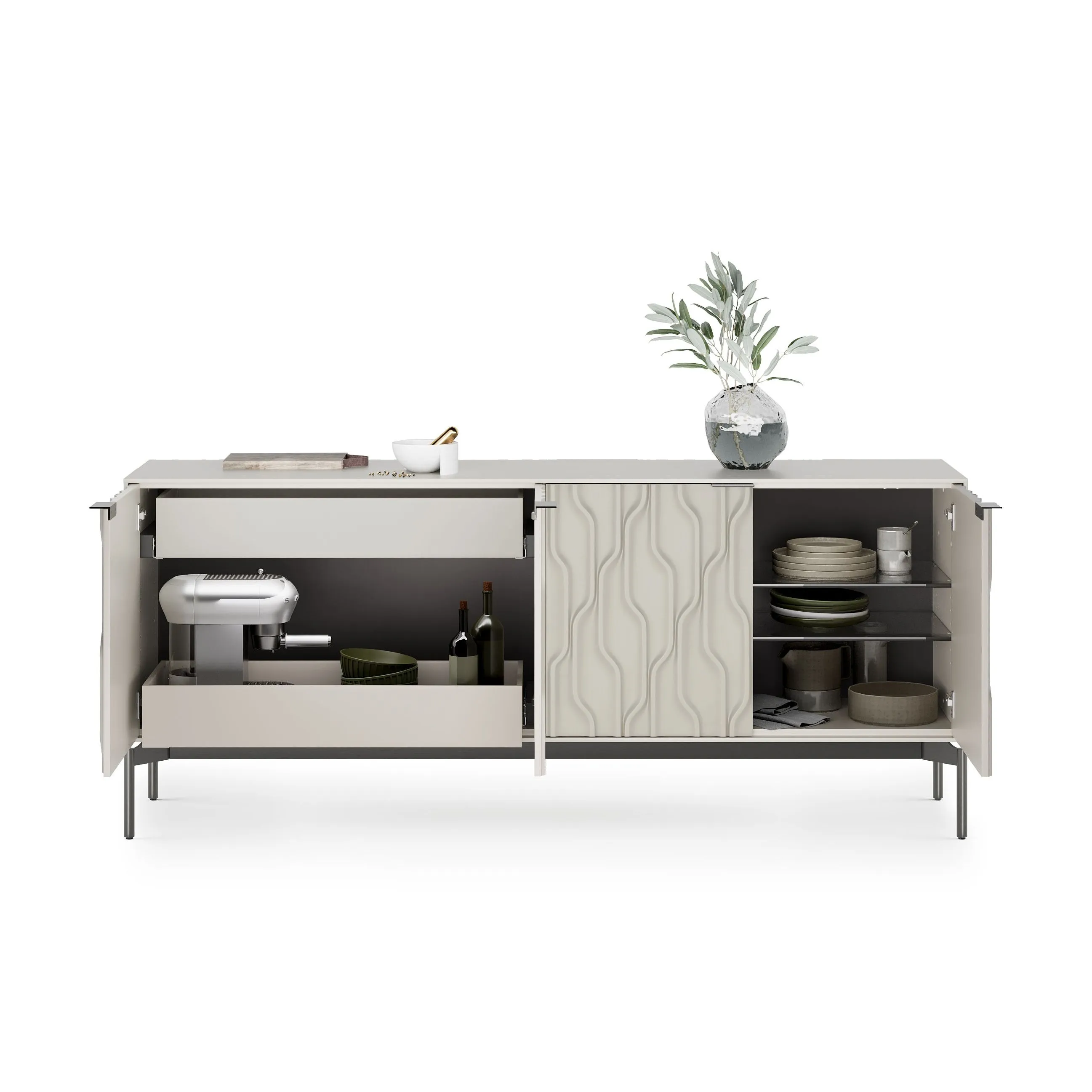 Mesa 4-Door Credenza
