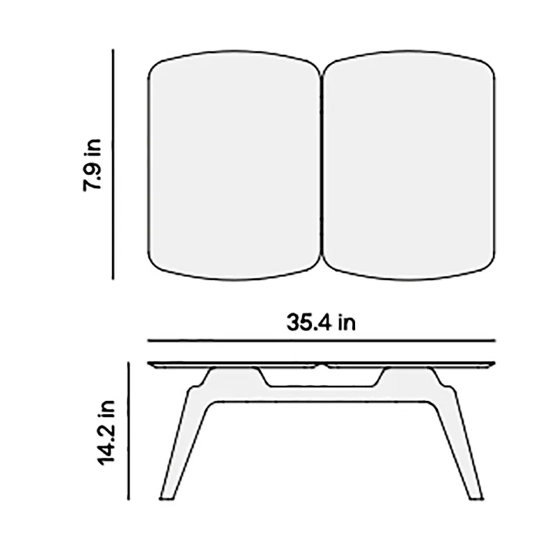 Mesa Mixta Coffee Table