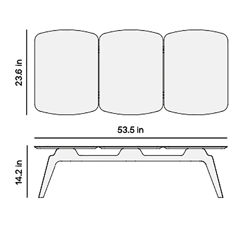 Mesa Mixta Coffee Table