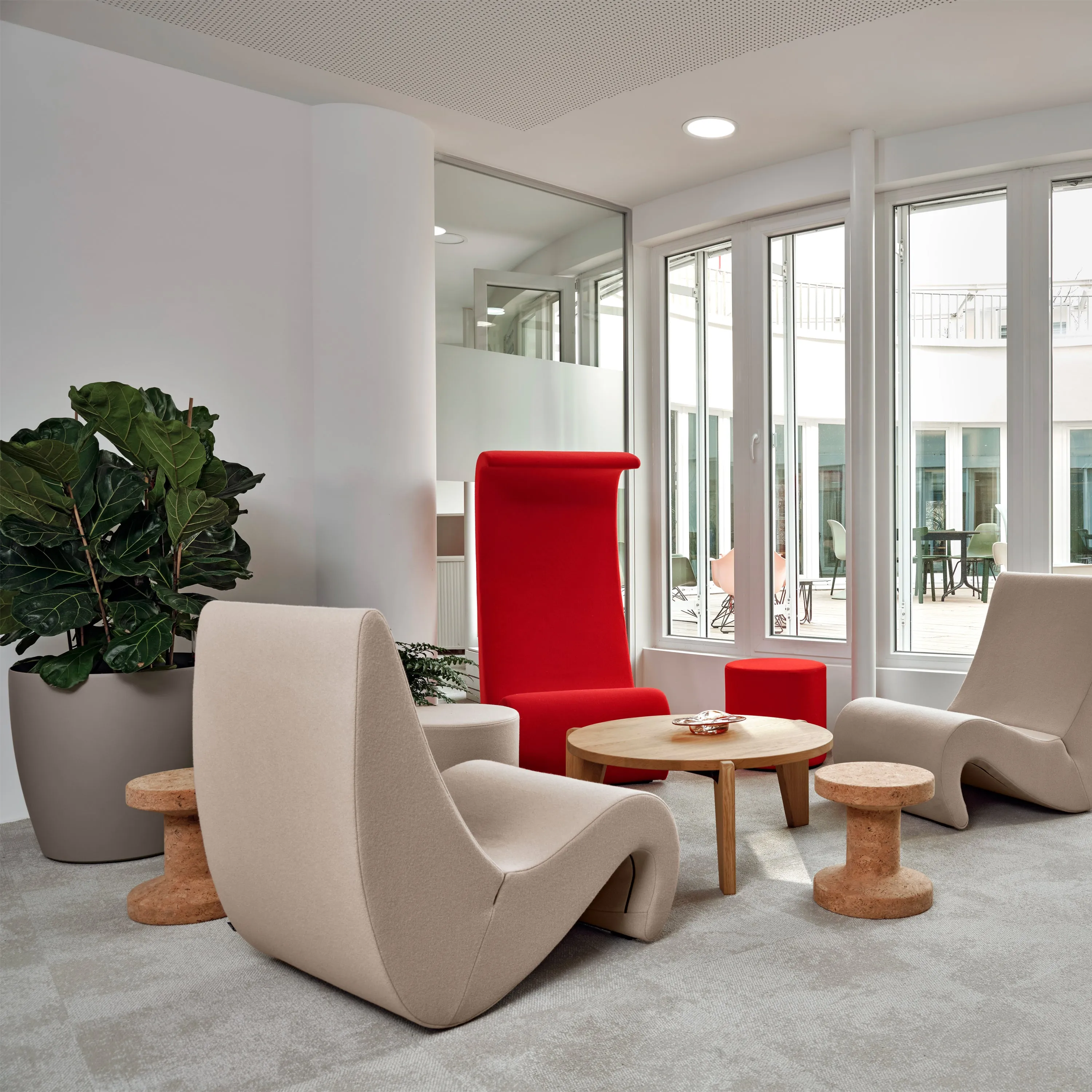 Model B Cork Stool