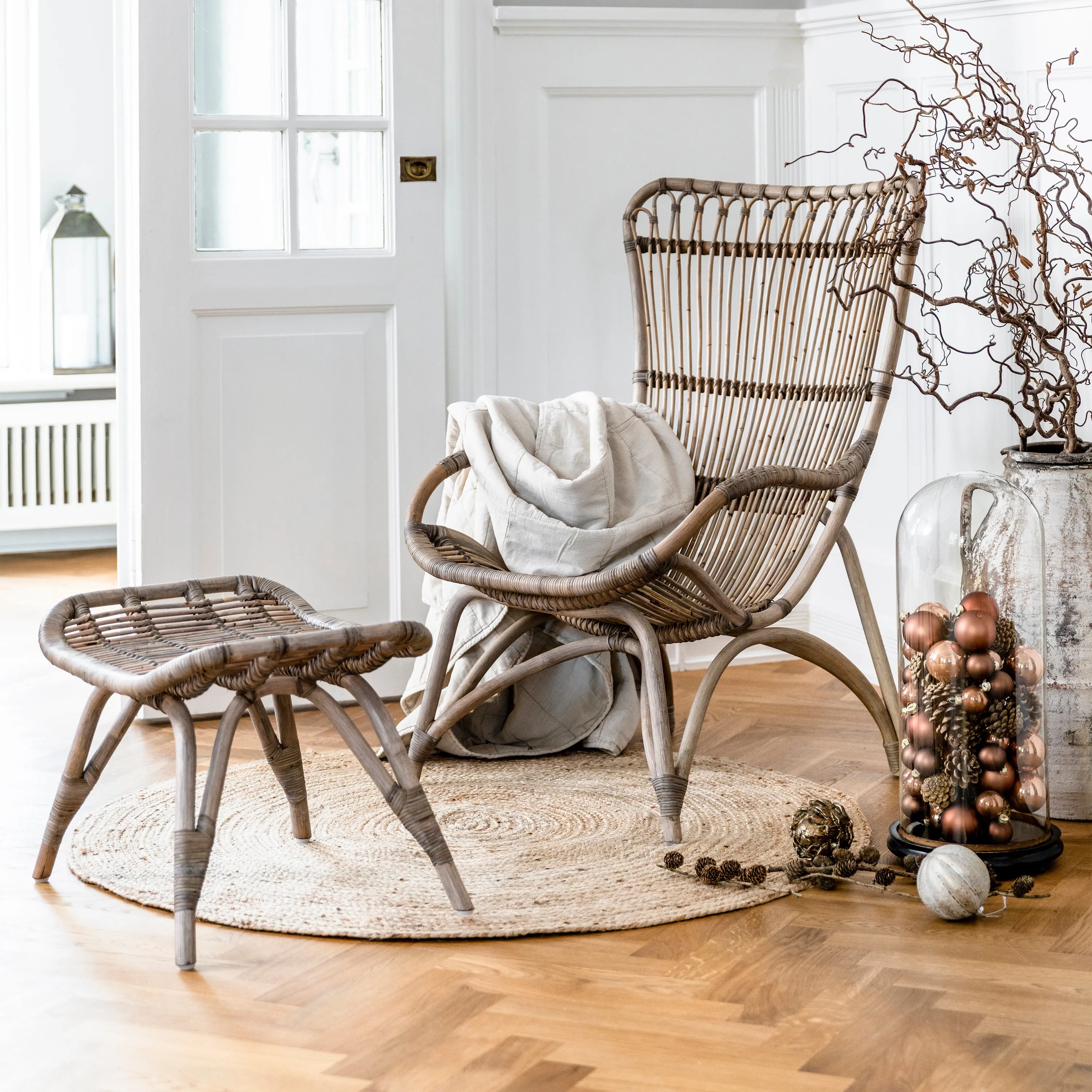 Monet Footstool