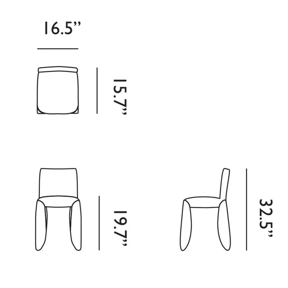 Monster Armless Chair