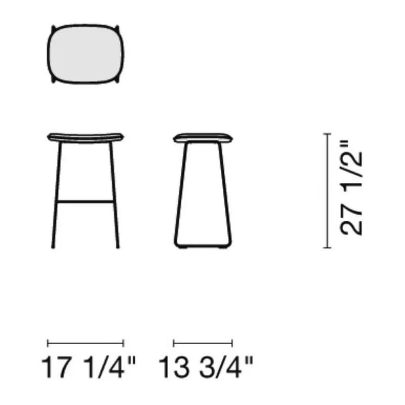 Morrison Upholstered Stool
