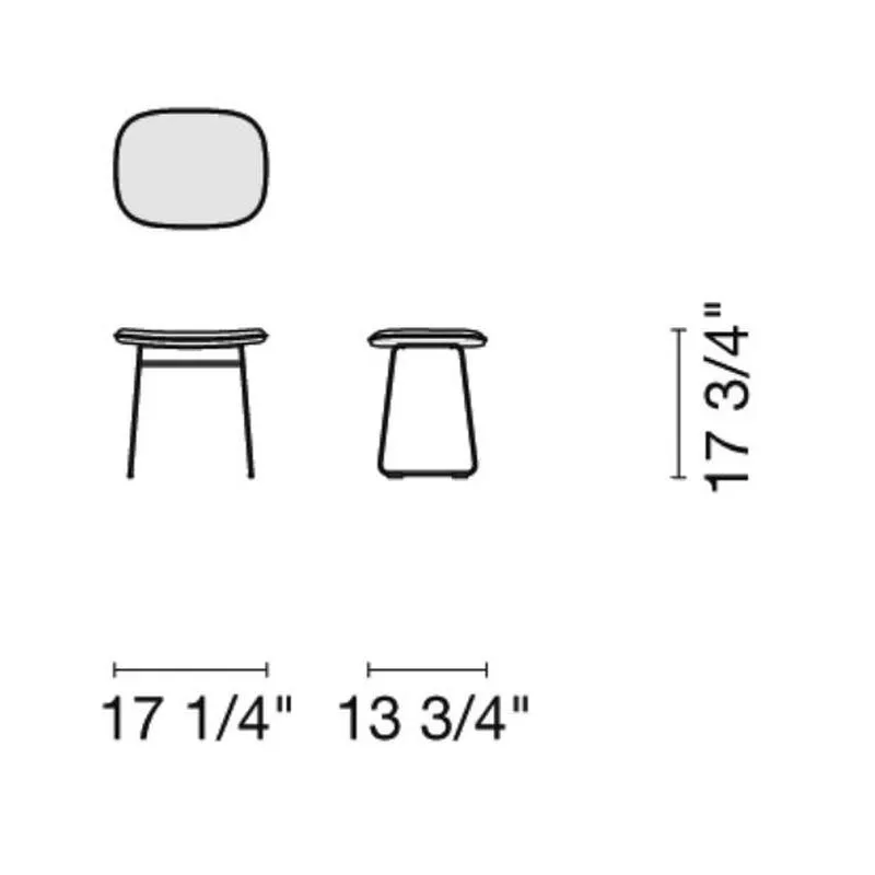 Morrison Upholstered Stool