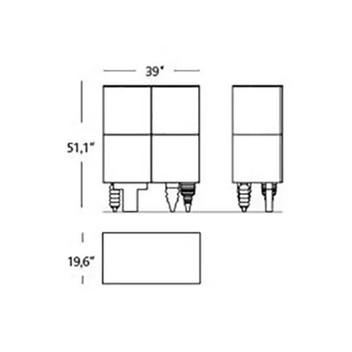 Multileg 2 Cabinet