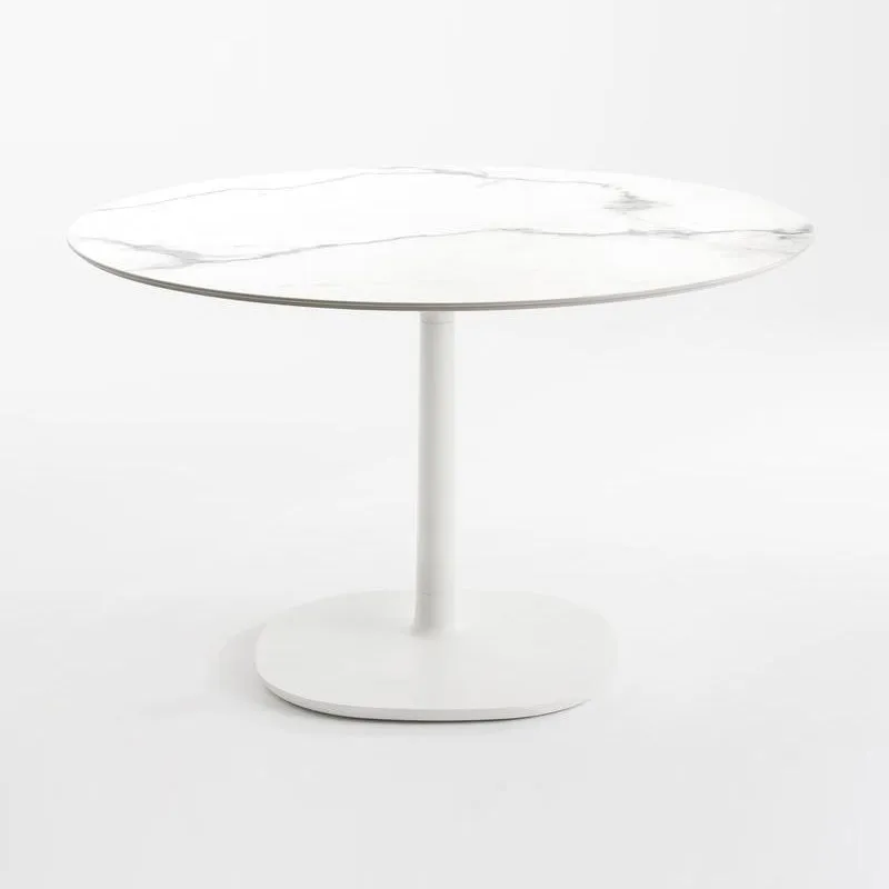 Multiplo Round Cafe Table with Square Base