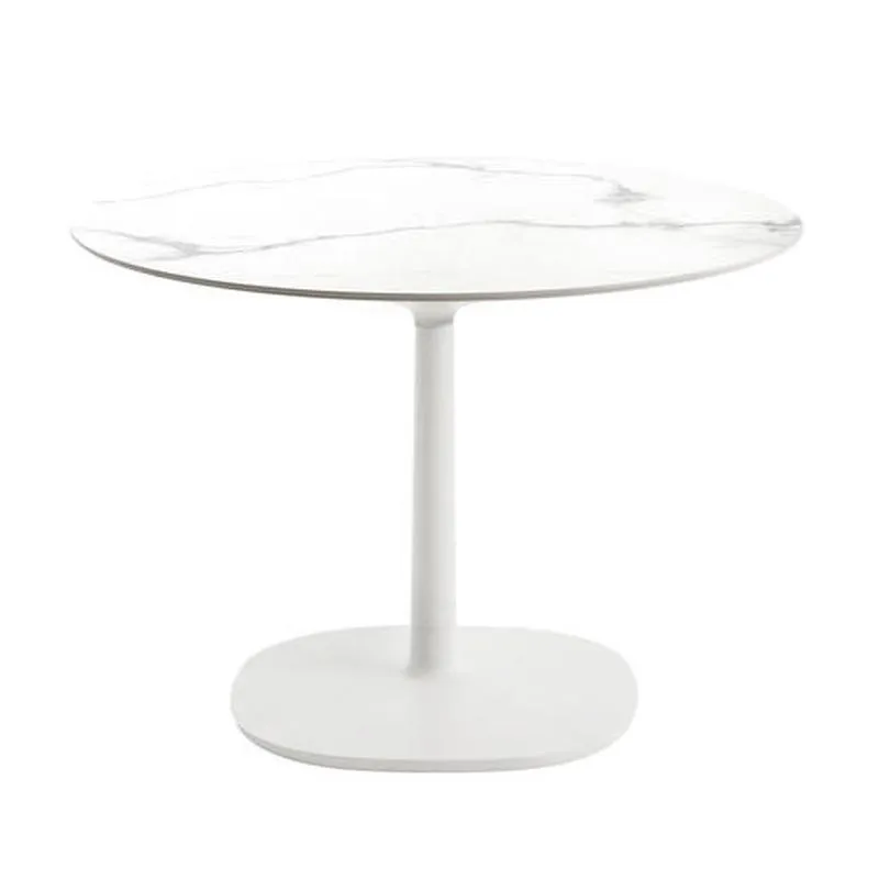 Multiplo Round Cafe Table with Square Base