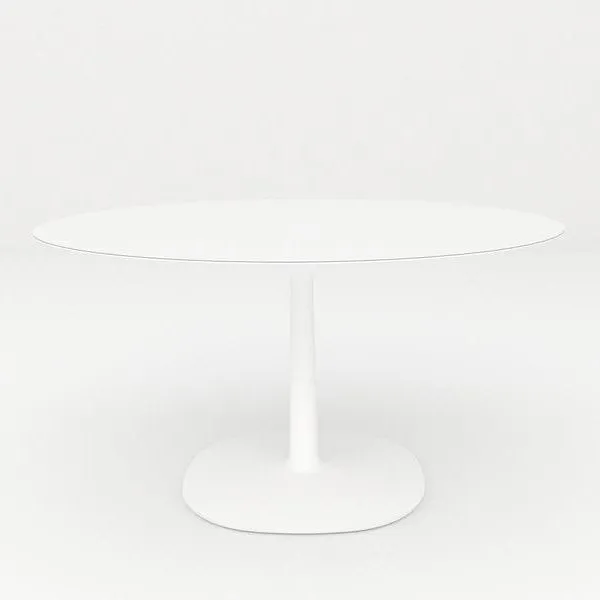 Multiplo Round Cafe Table with Square Base
