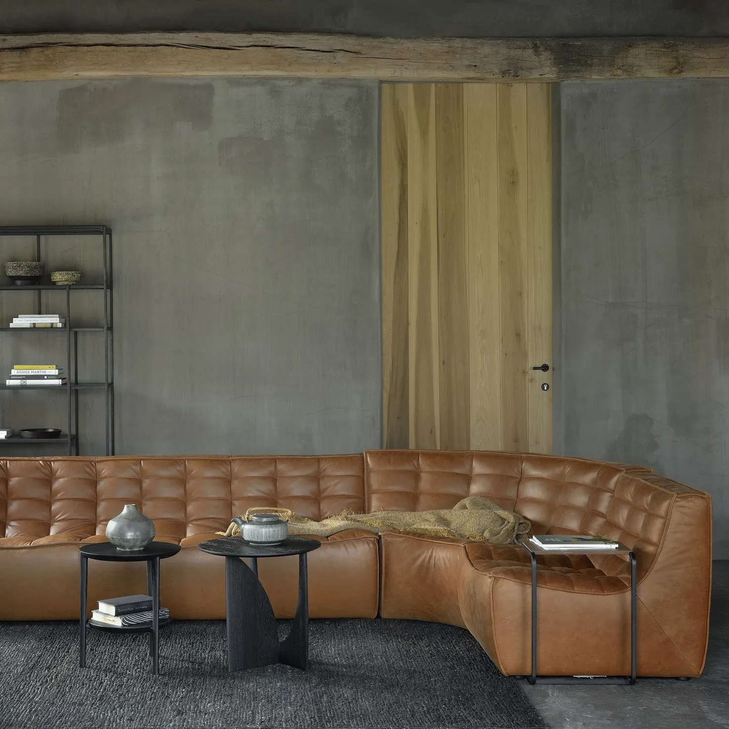 N701 Round Corner Sofa Module