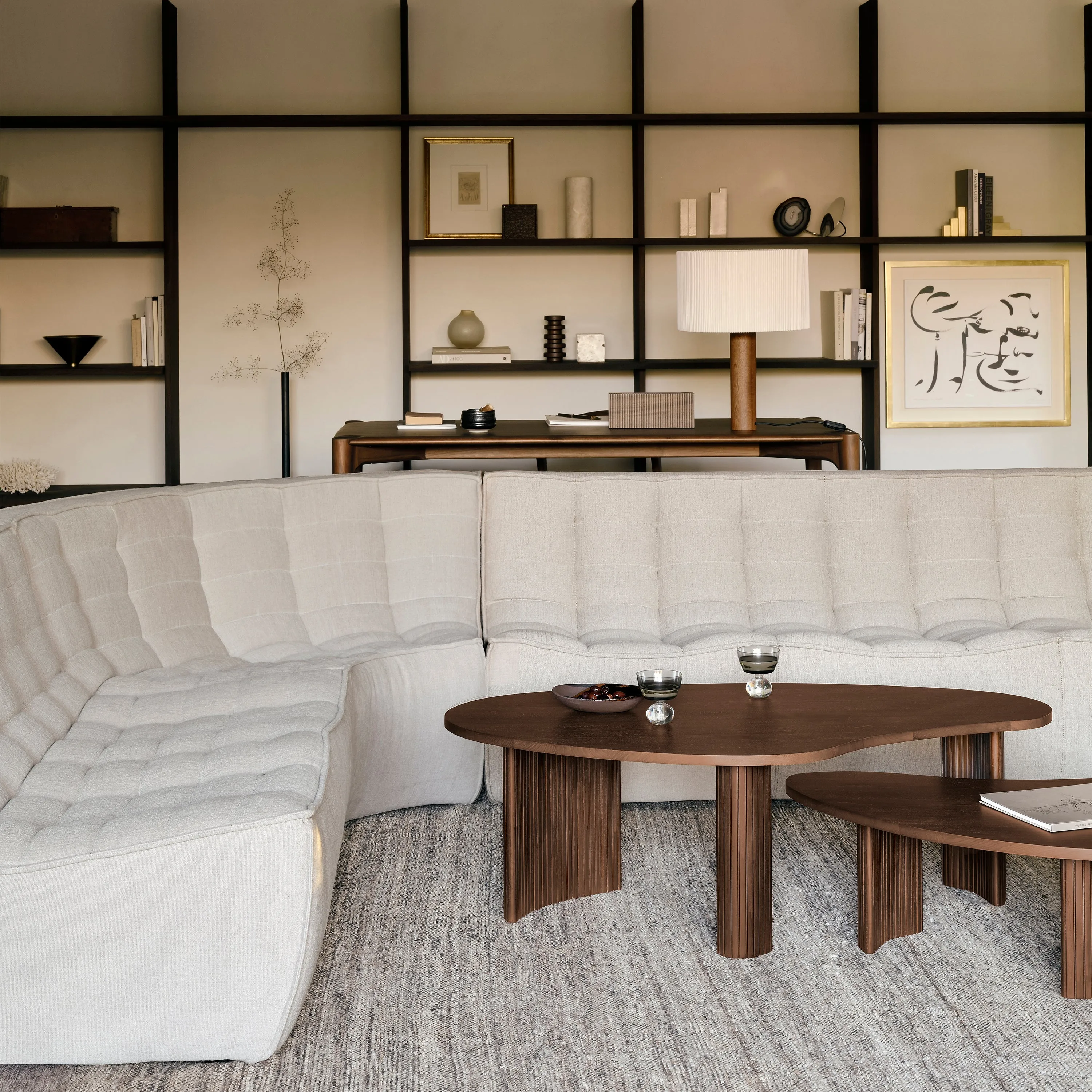 N701 Round Corner Sofa Module