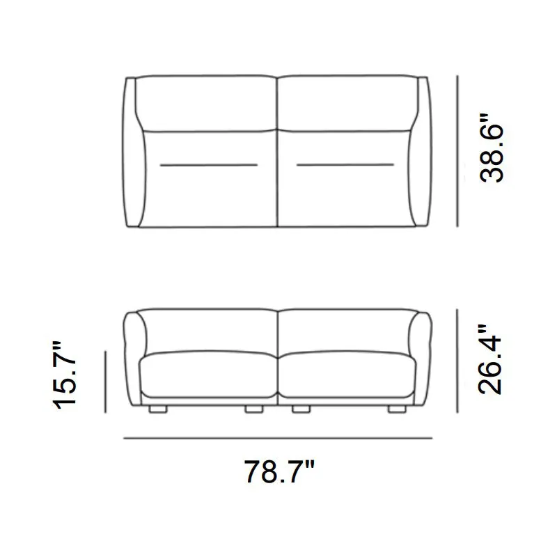 Nami 2-Seater Sofa