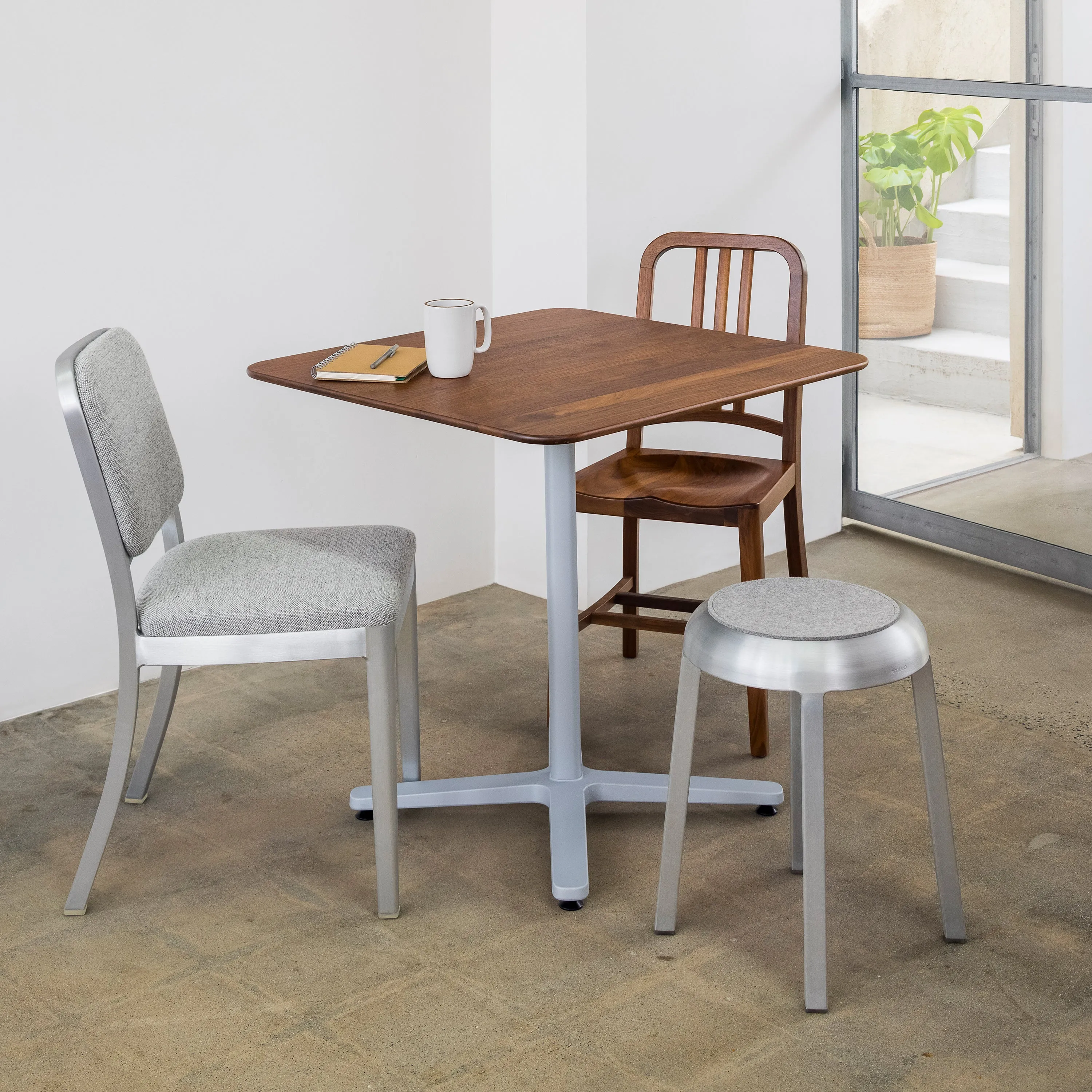 Navy Officer Side Chair