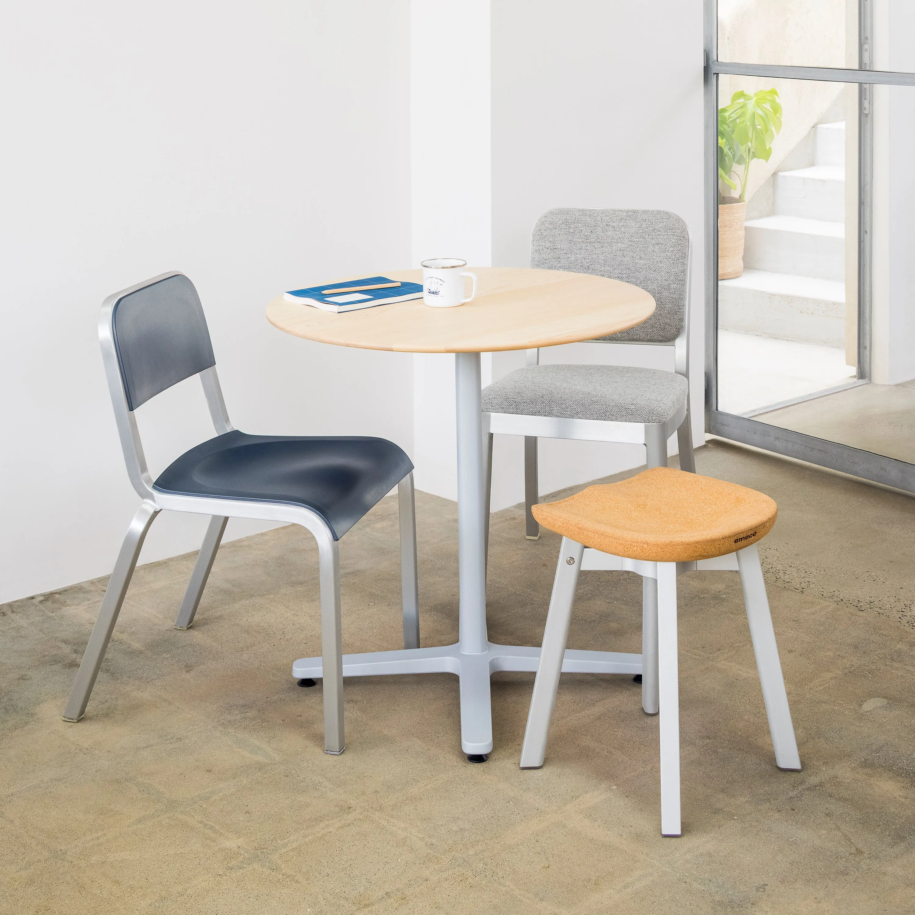 Navy Officer Side Chair