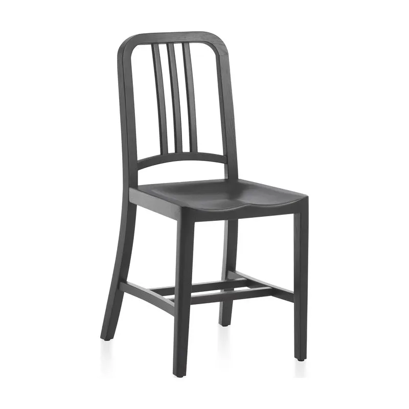 Navy Wood Chair