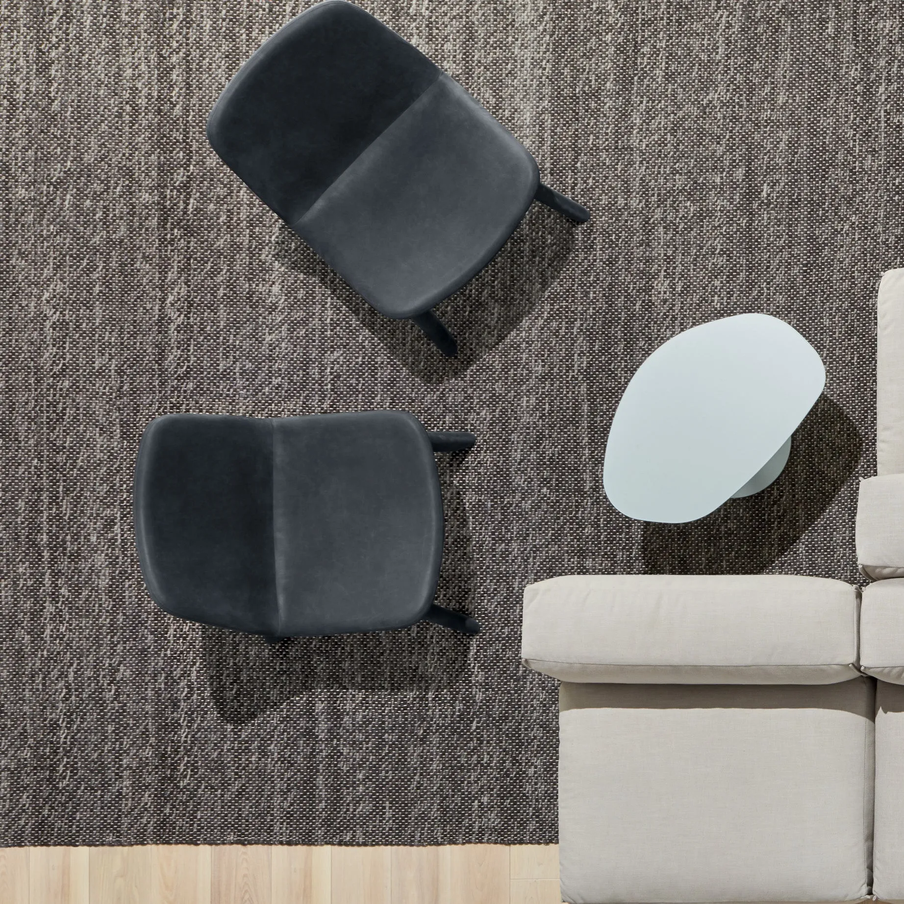 Neat Leather Dining Chair