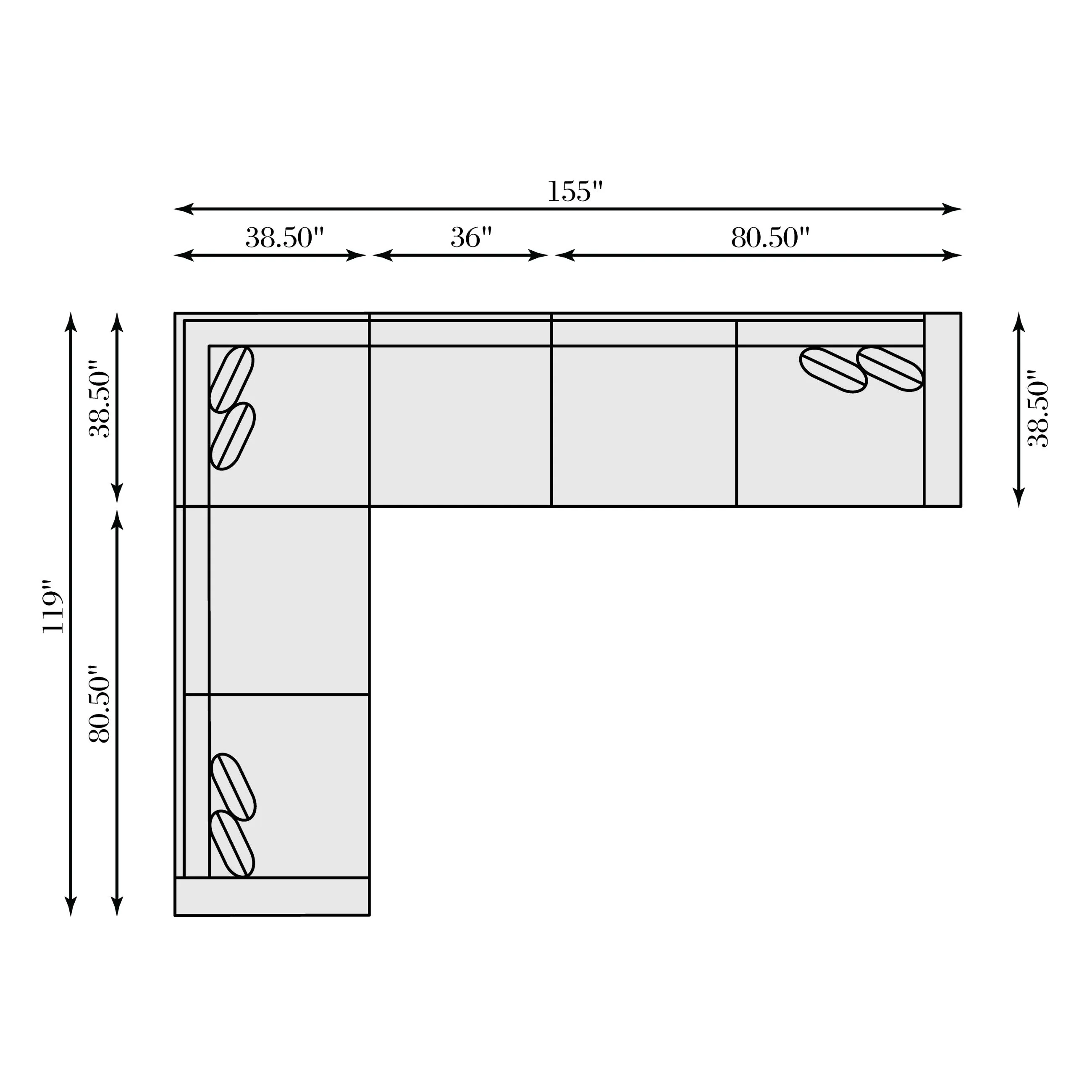 Nest 4-Piece Sectional