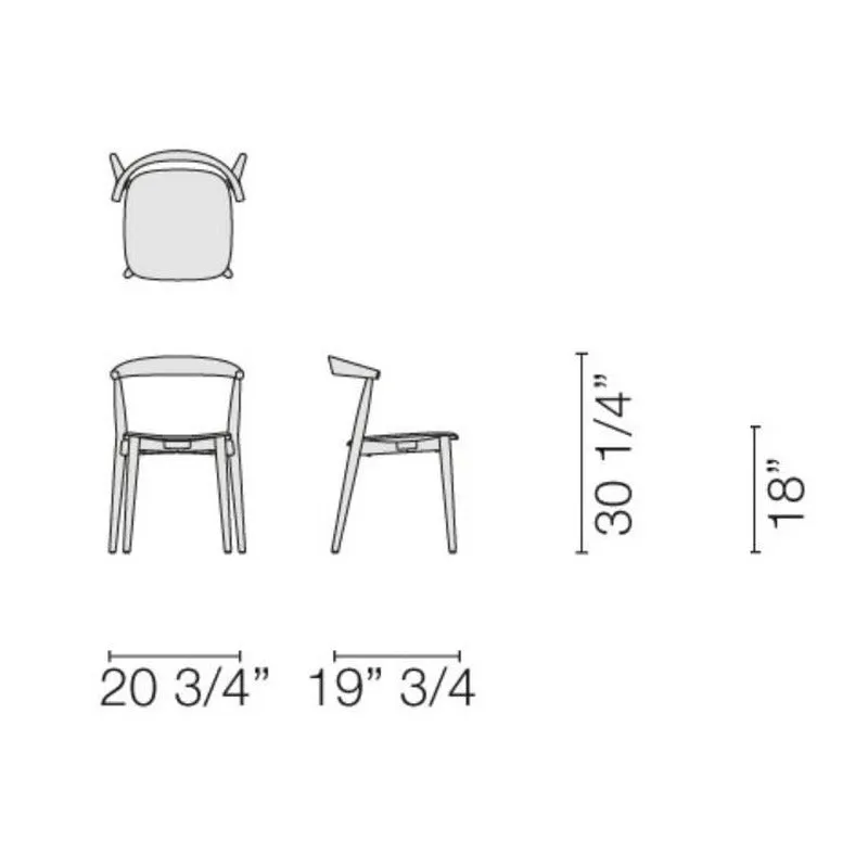 Newood Light Side Chair